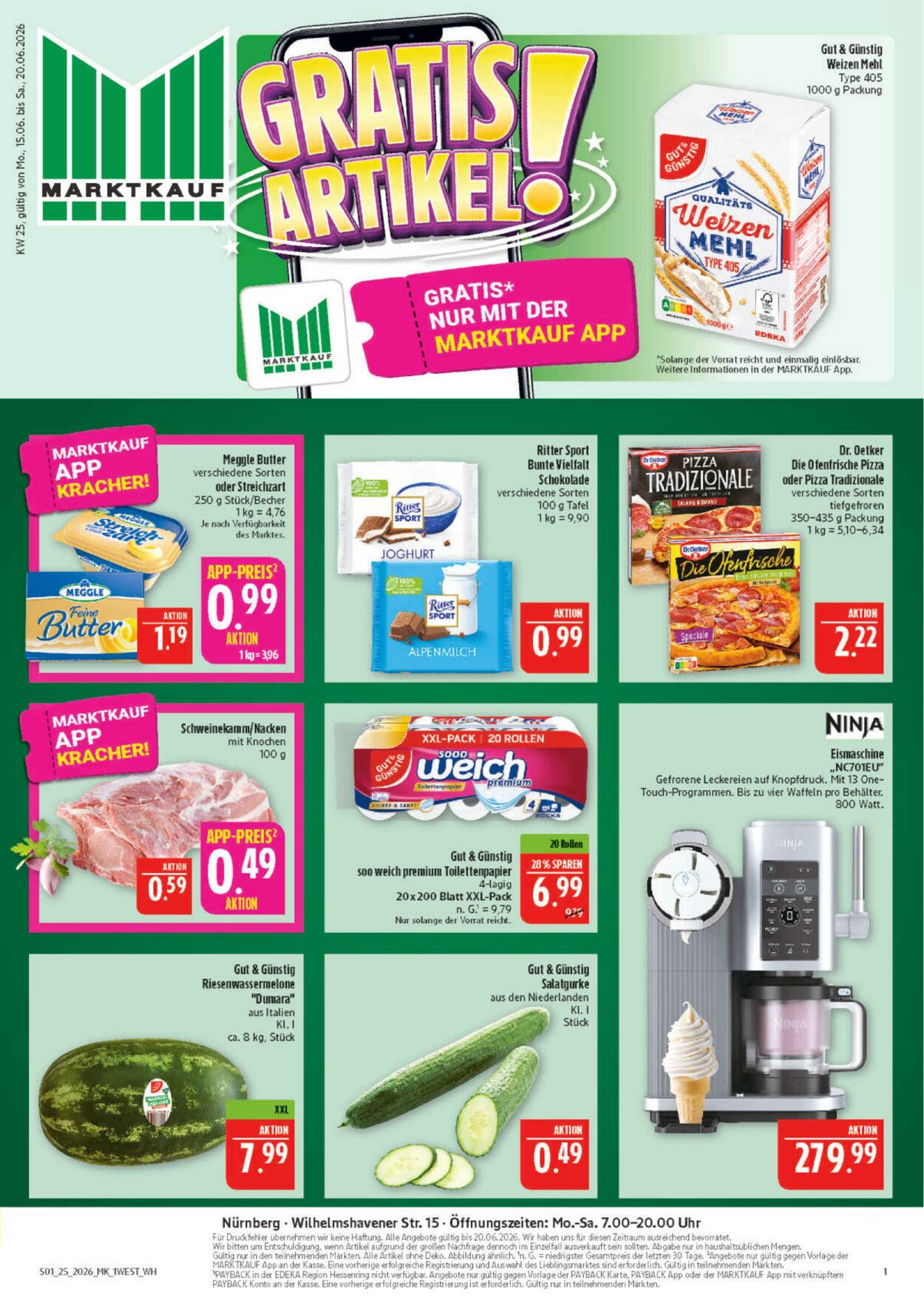 Prospekt Marktkauf 15.06.2026 - 20.06.2026