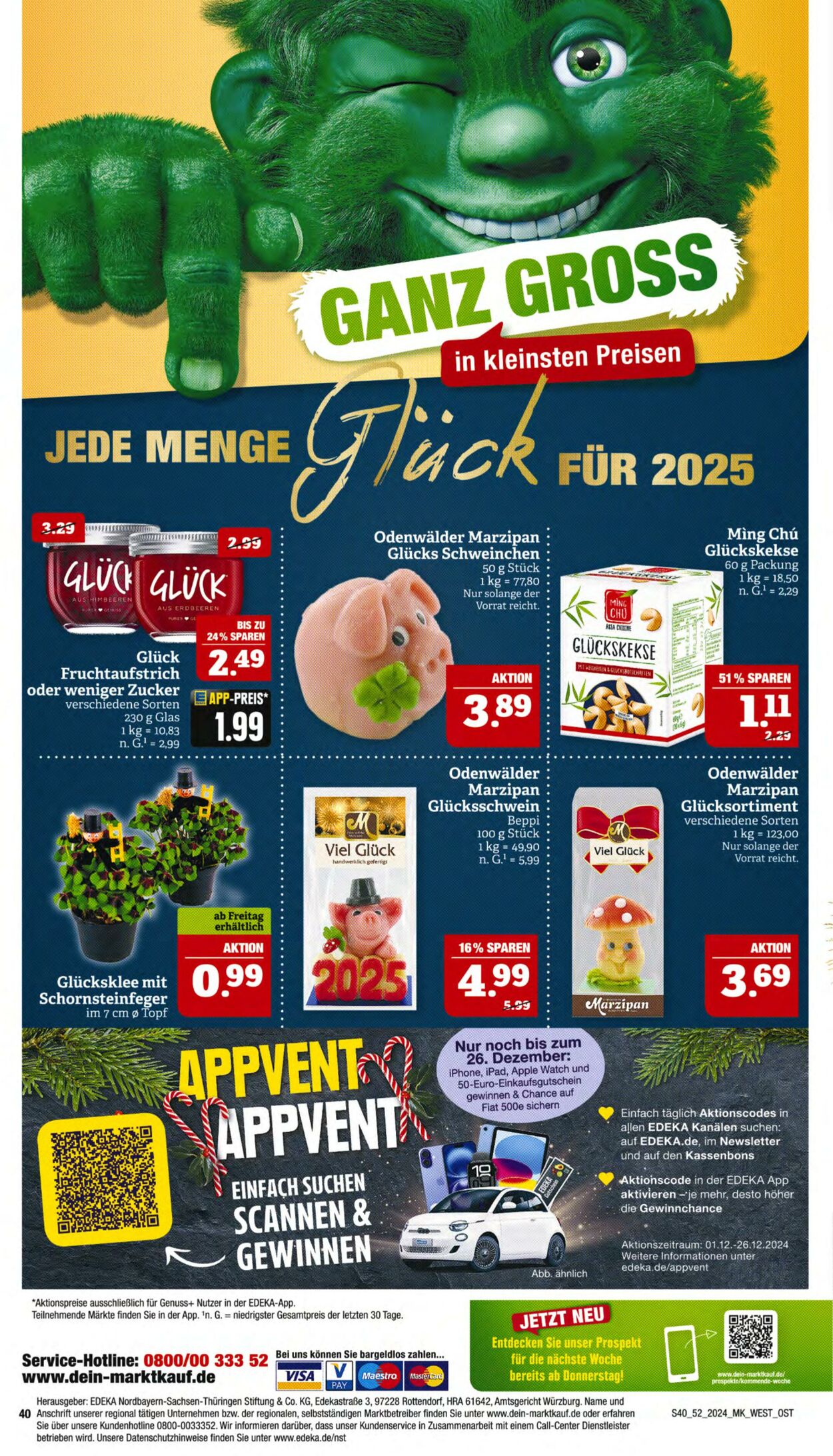 Prospekt Marktkauf 23.12.2024 - 28.12.2024