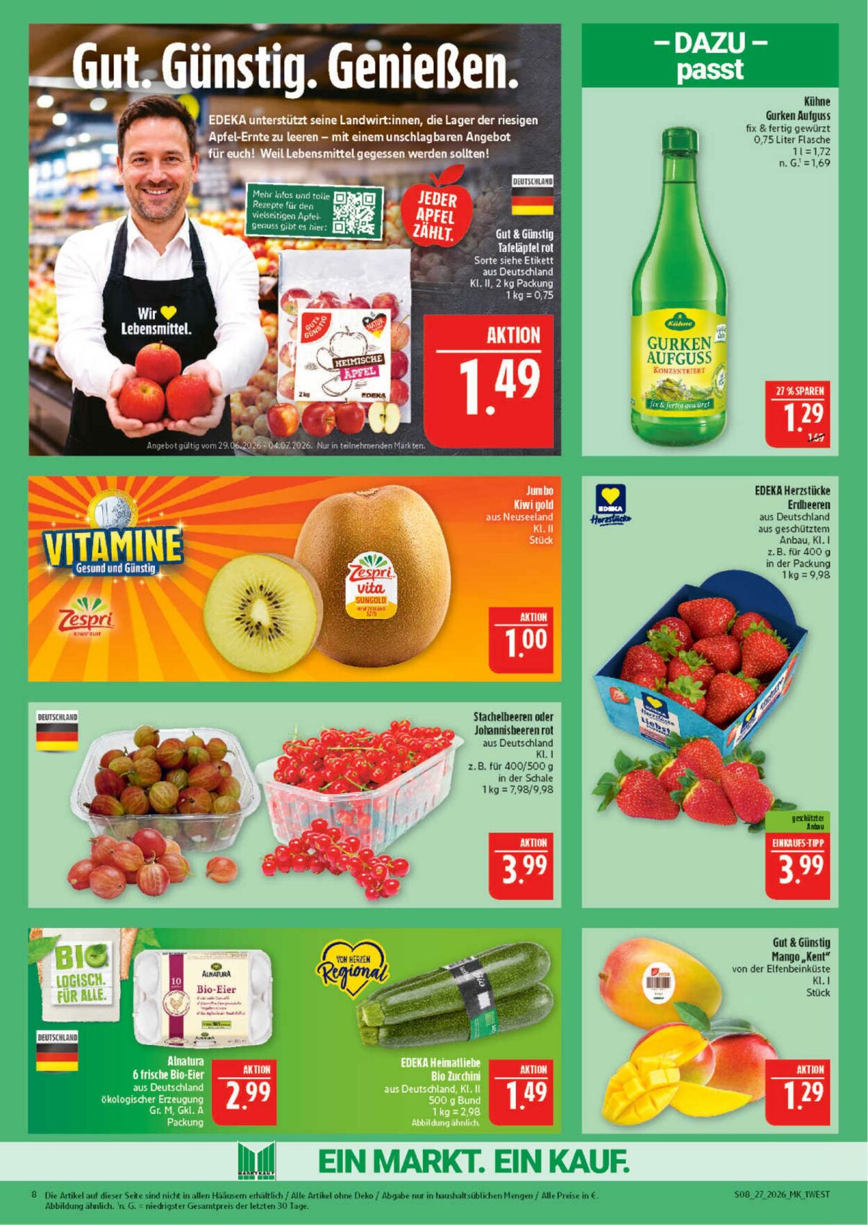 Prospekt Marktkauf 29.06.2026 - 04.07.2026