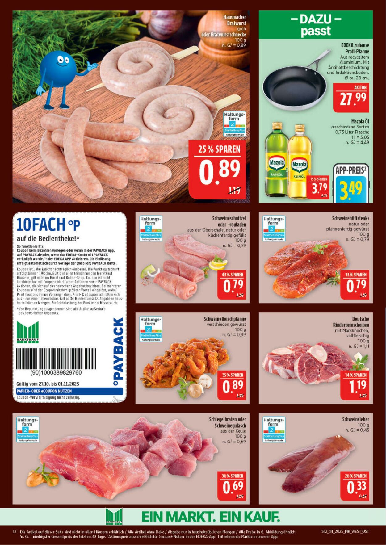 Prospekt Marktkauf 27.10.2025 - 31.10.2025