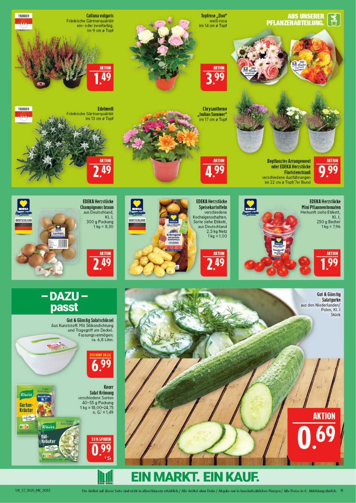 Prospekt Marktkauf 08.09.2025 - 13.09.2025