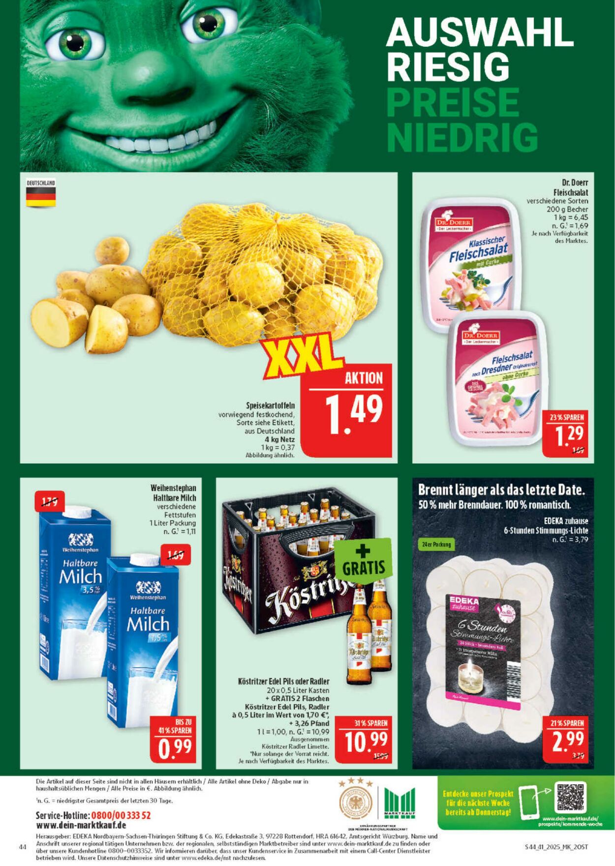 Prospekt Marktkauf 06.10.2025 - 11.10.2025
