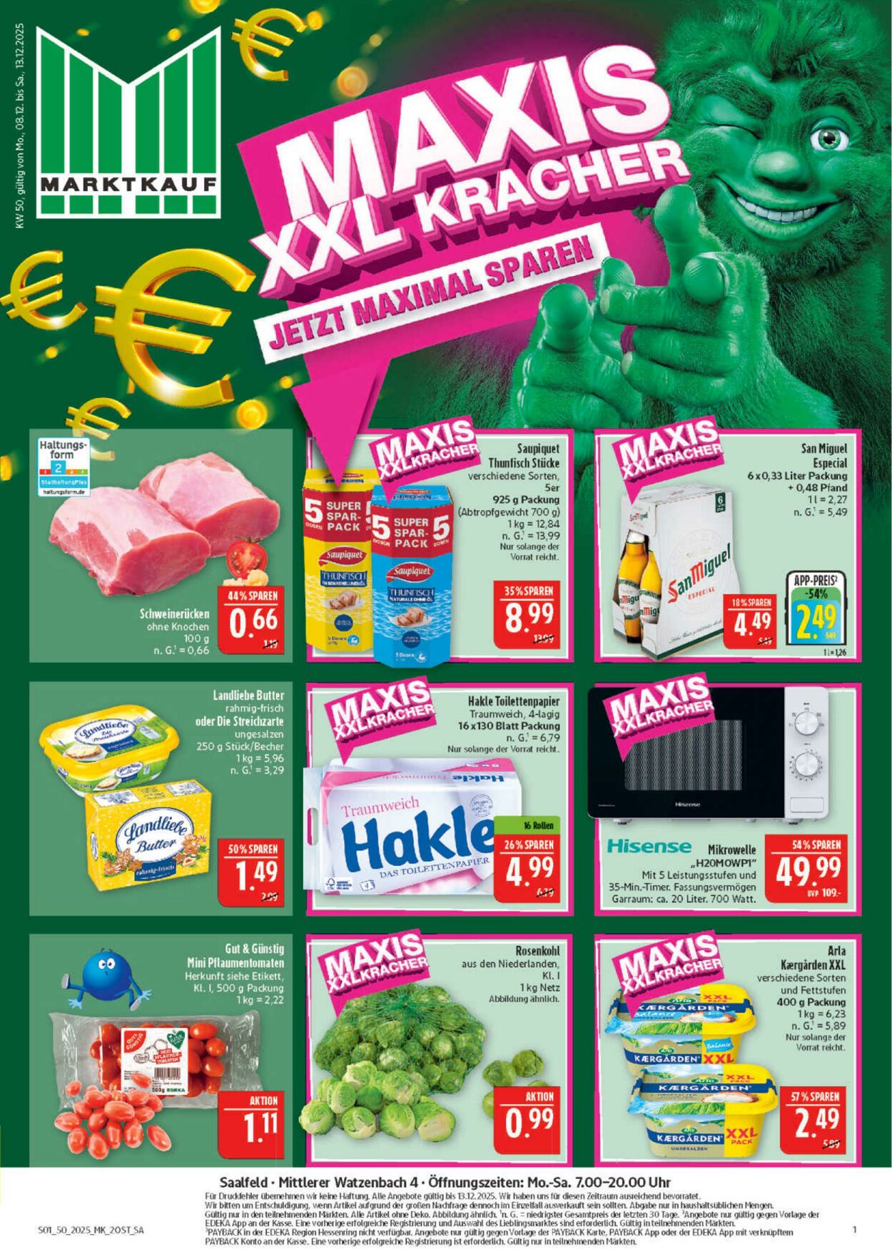 Prospekt Marktkauf 08.12.2025 - 13.12.2025