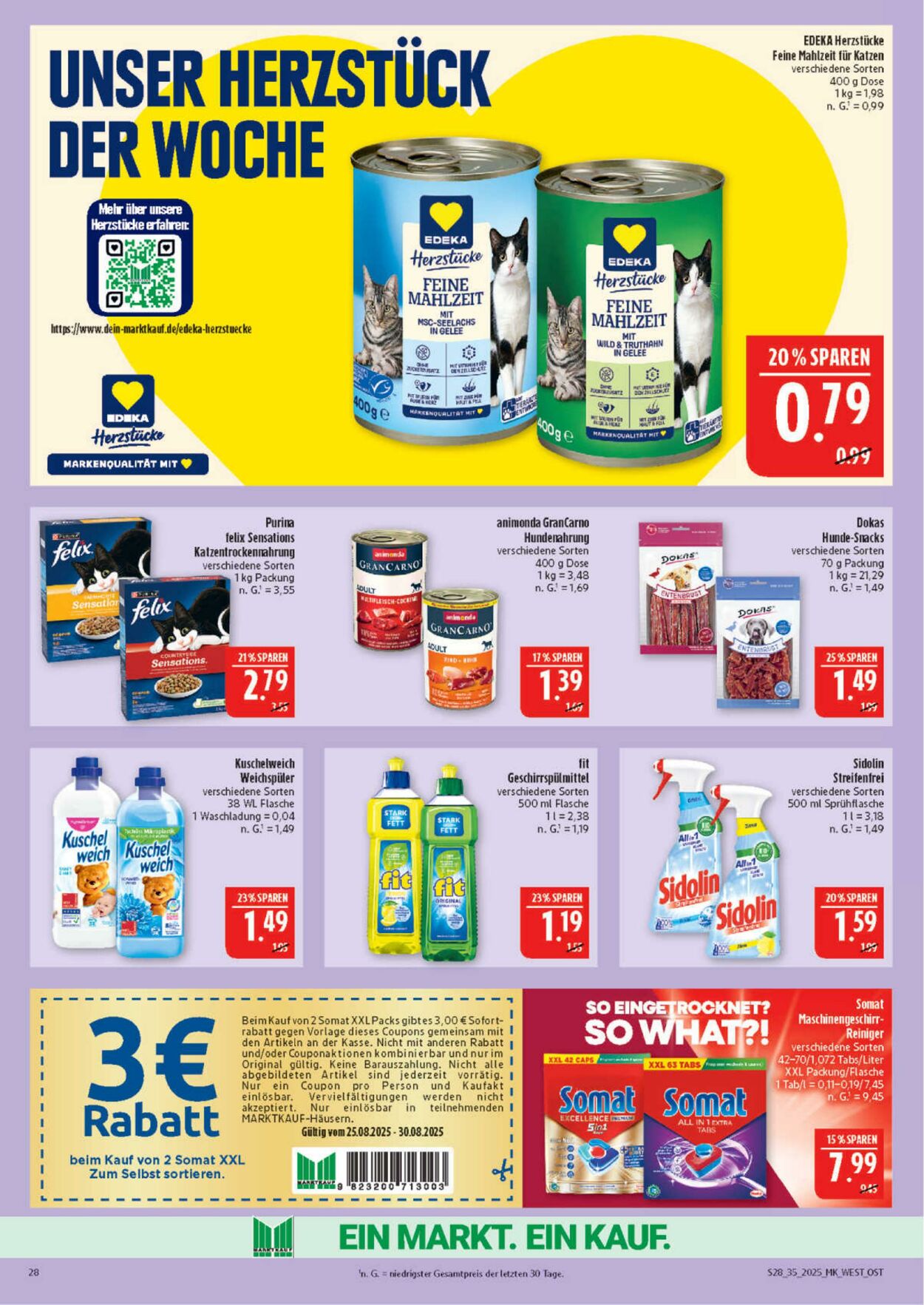 Prospekt Marktkauf 25.08.2025 - 30.08.2025