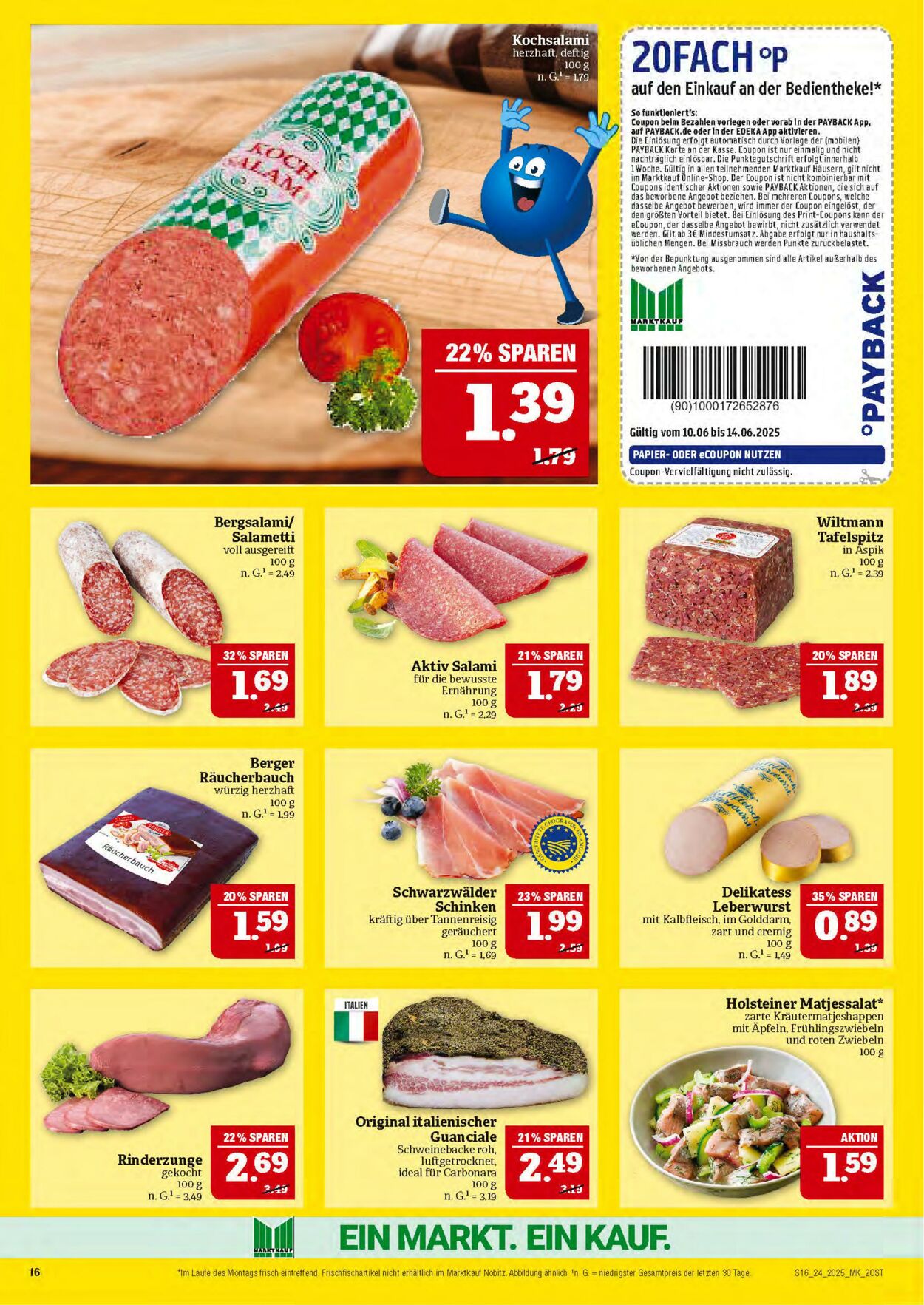 Prospekt Marktkauf 10.06.2025 - 14.06.2025