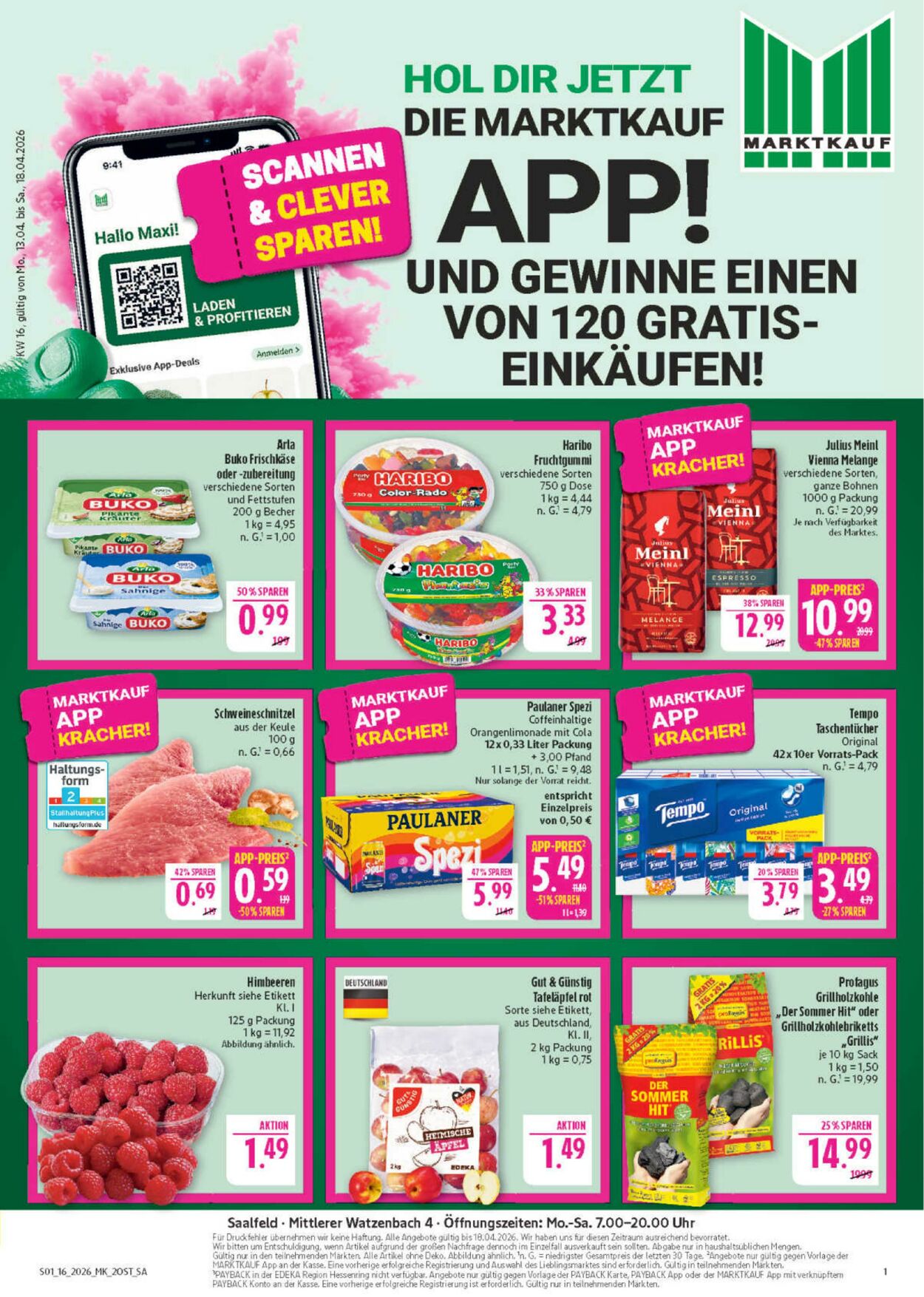 Prospekt Marktkauf 13.04.2026 - 18.04.2026
