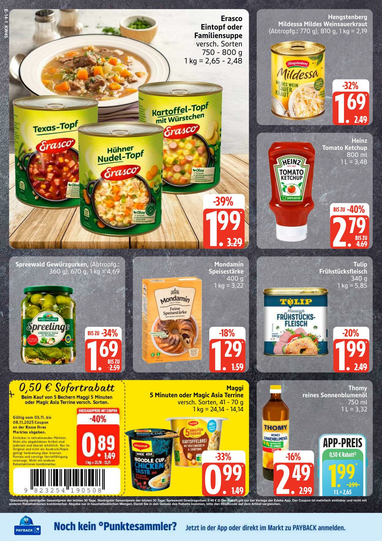 Prospekt Marktkauf 03.11.2025 - 08.11.2025