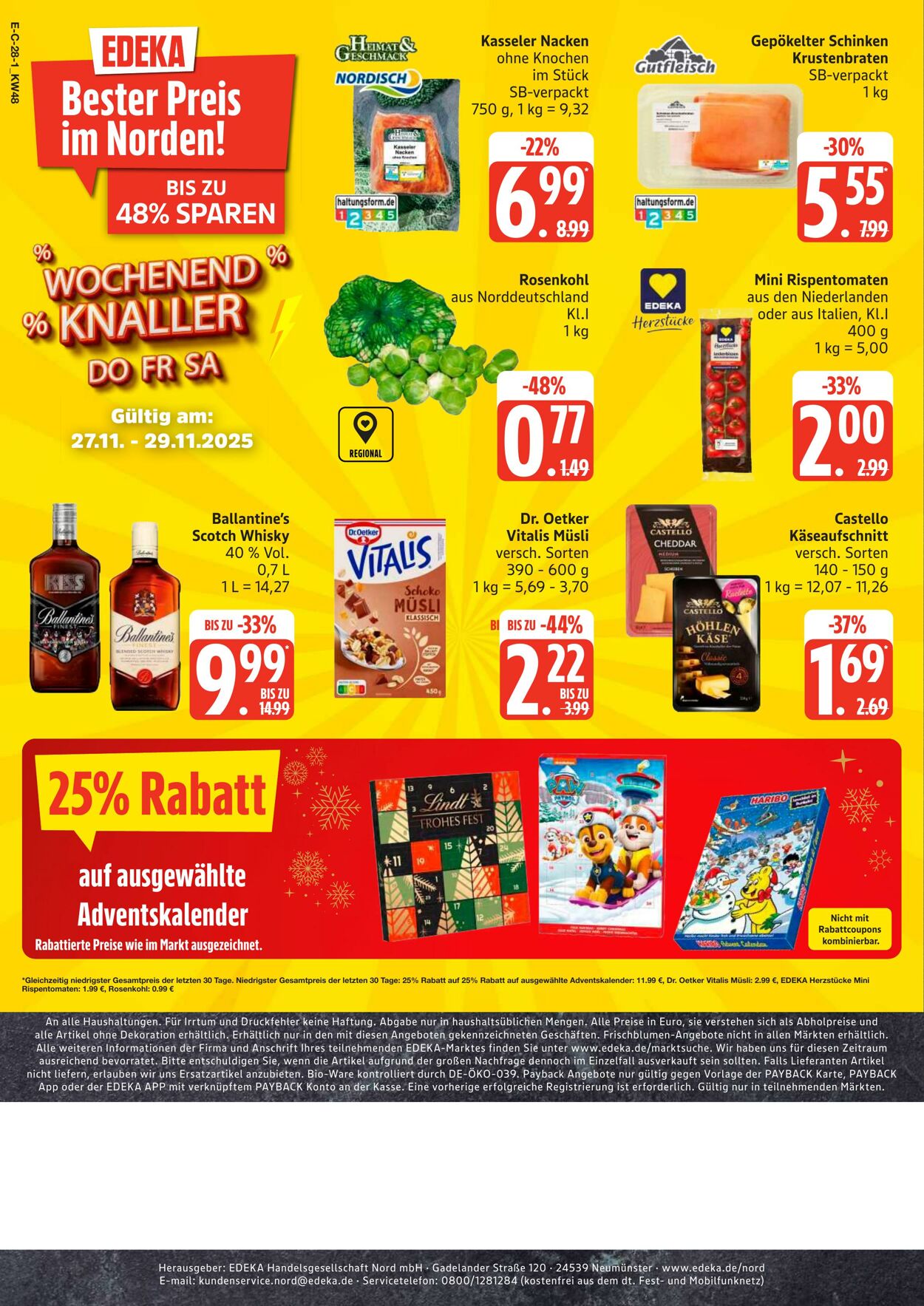 Prospekt Marktkauf 01.12.2025 - 06.12.2025