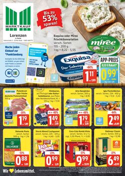 Prospekt Marktkauf 11.08.2025 - 16.08.2025
