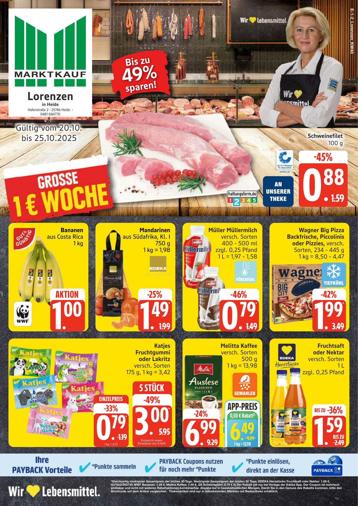 Prospekt Marktkauf 20.10.2025 - 25.10.2025