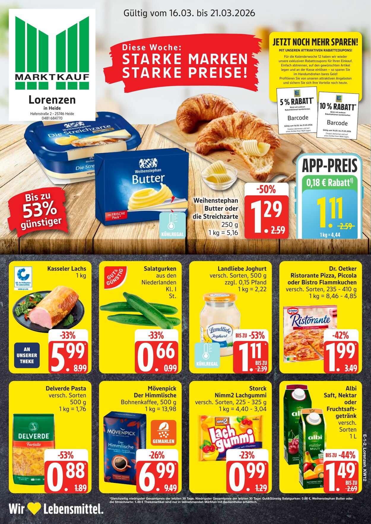 Prospekt Marktkauf 16.03.2026 - 21.03.2026