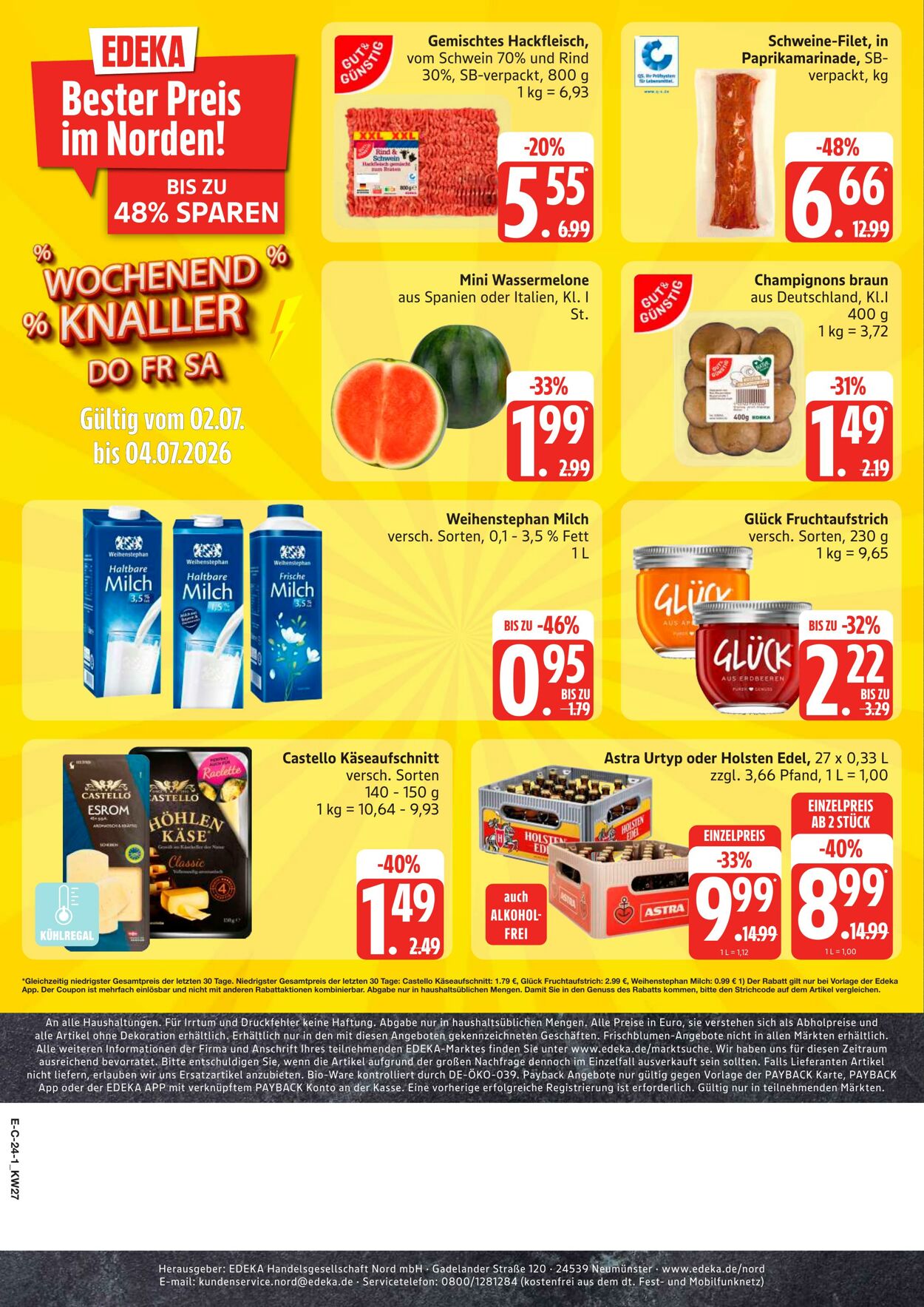 Prospekt Marktkauf 29.06.2026 - 04.07.2026