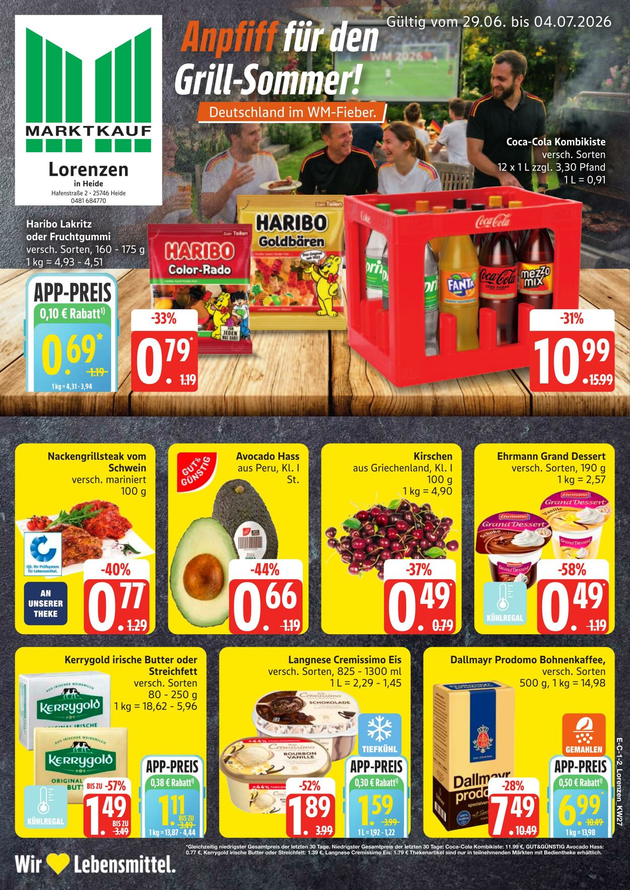 Prospekt Marktkauf 29.06.2026 - 04.07.2026