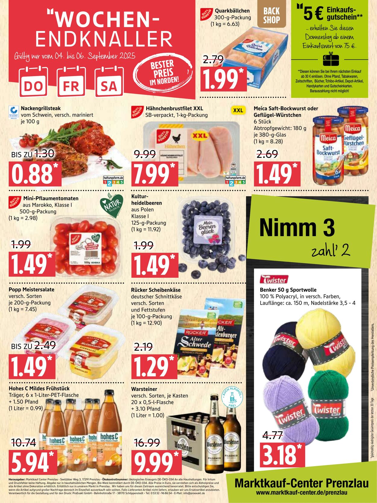 Prospekt Marktkauf 01.09.2025 - 06.09.2025