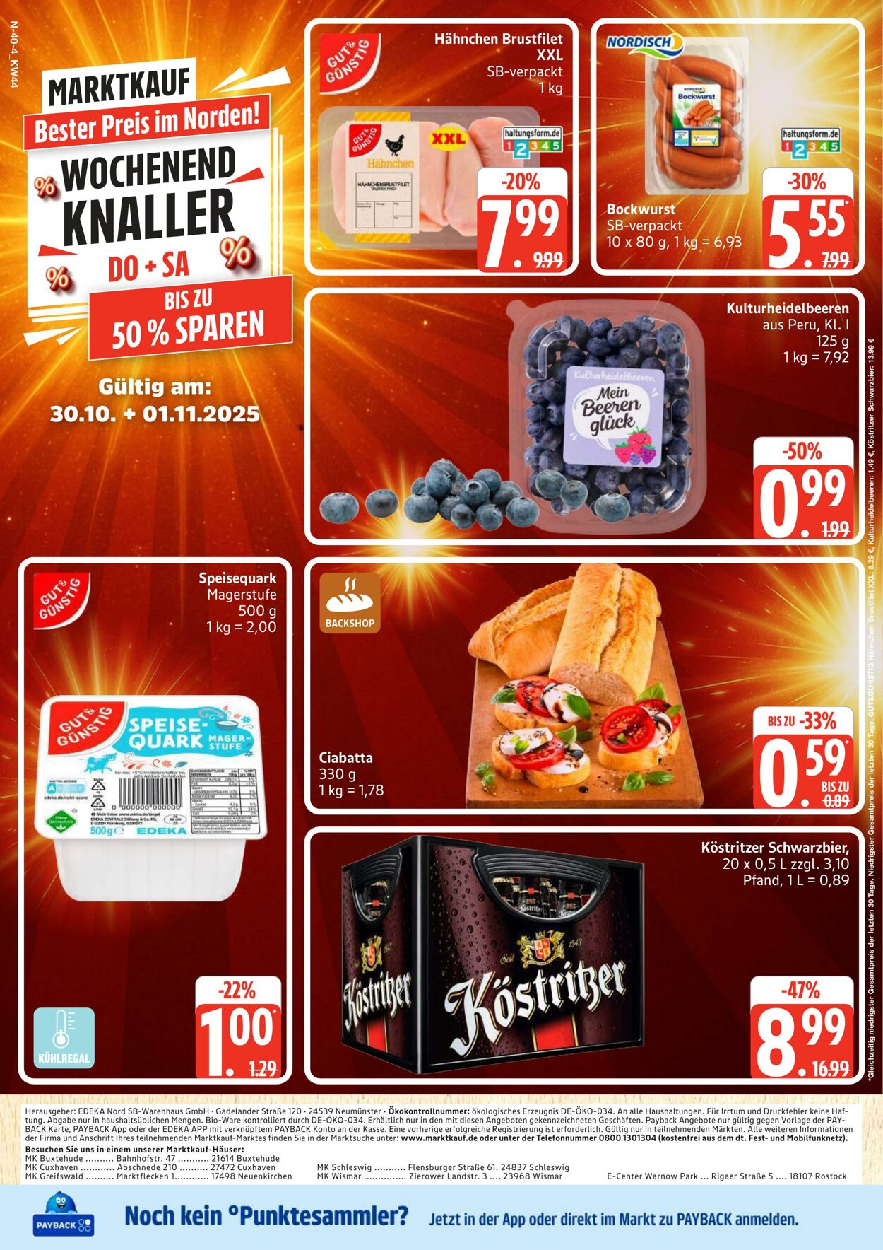 Prospekt Marktkauf 27.10.2025 - 01.11.2025