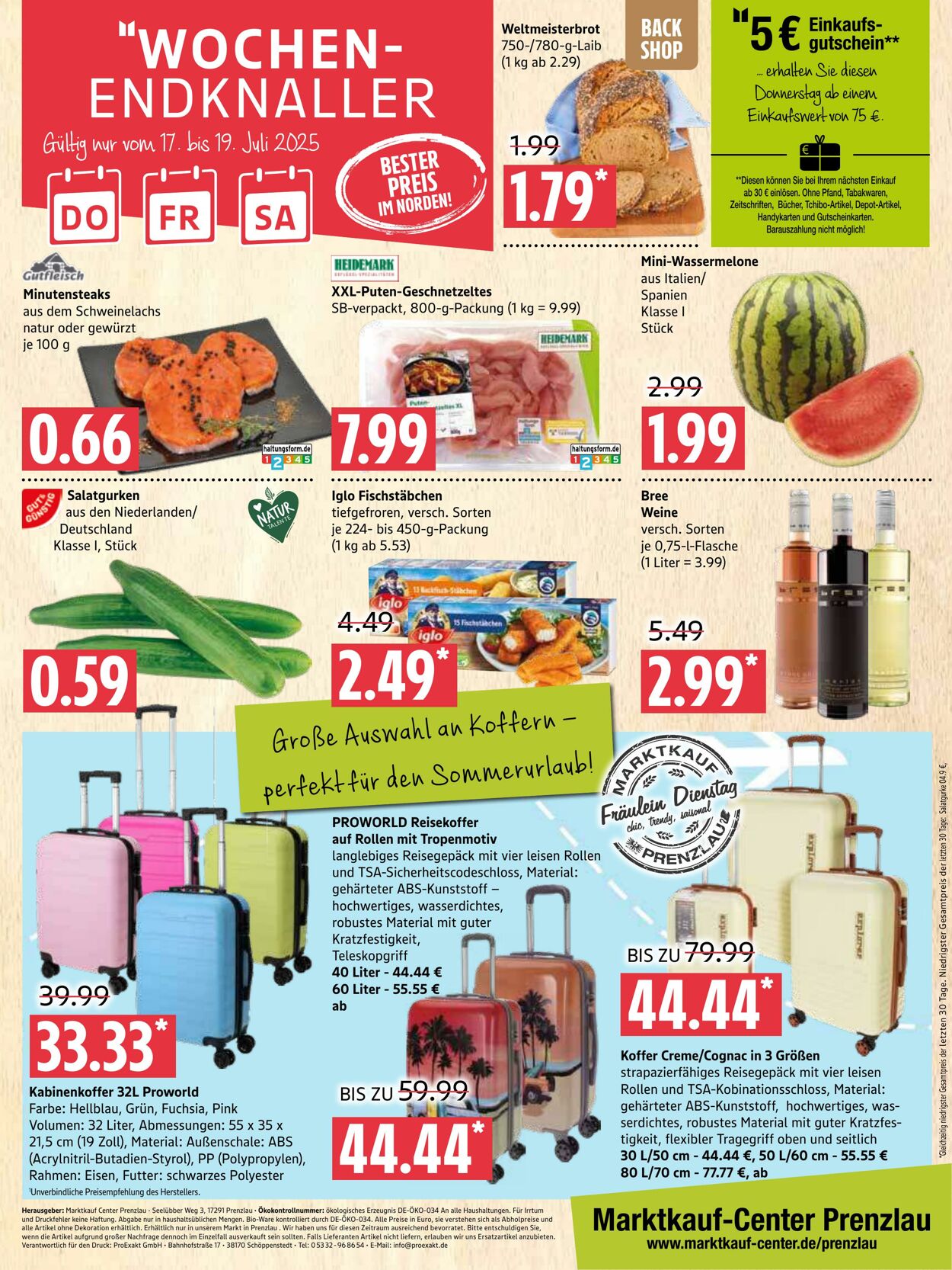Prospekt Marktkauf 21.07.2025 - 26.07.2025