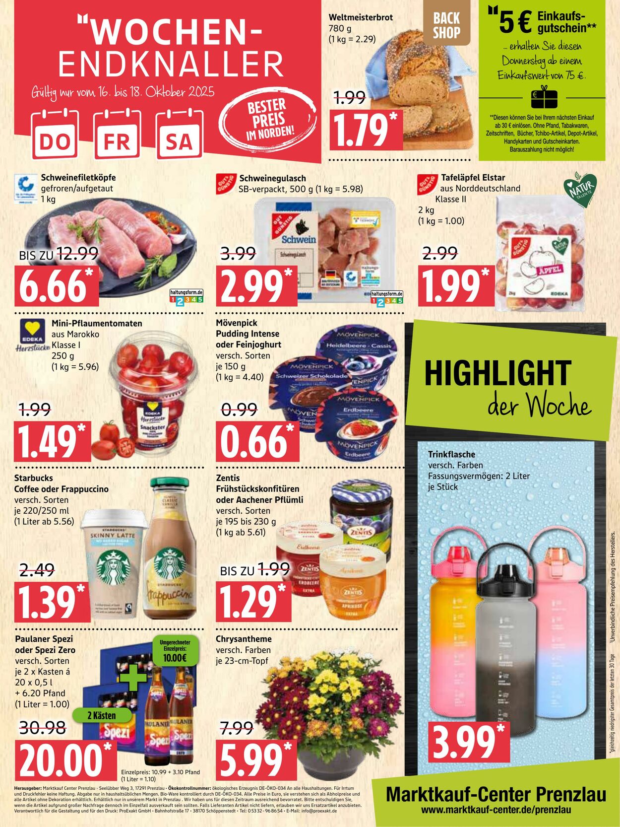 Prospekt Marktkauf 13.10.2025 - 18.10.2025