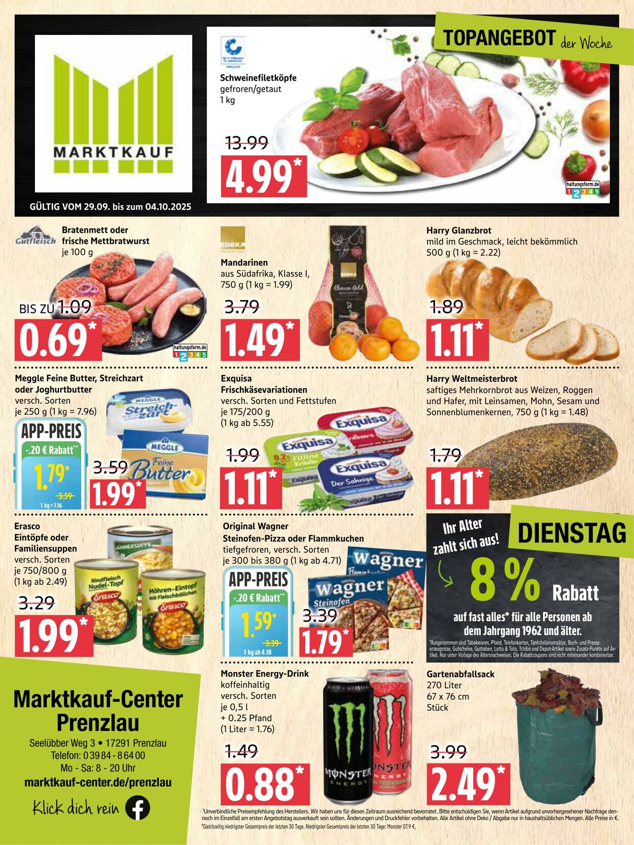 Prospekt Marktkauf 29.09.2025 - 04.10.2025