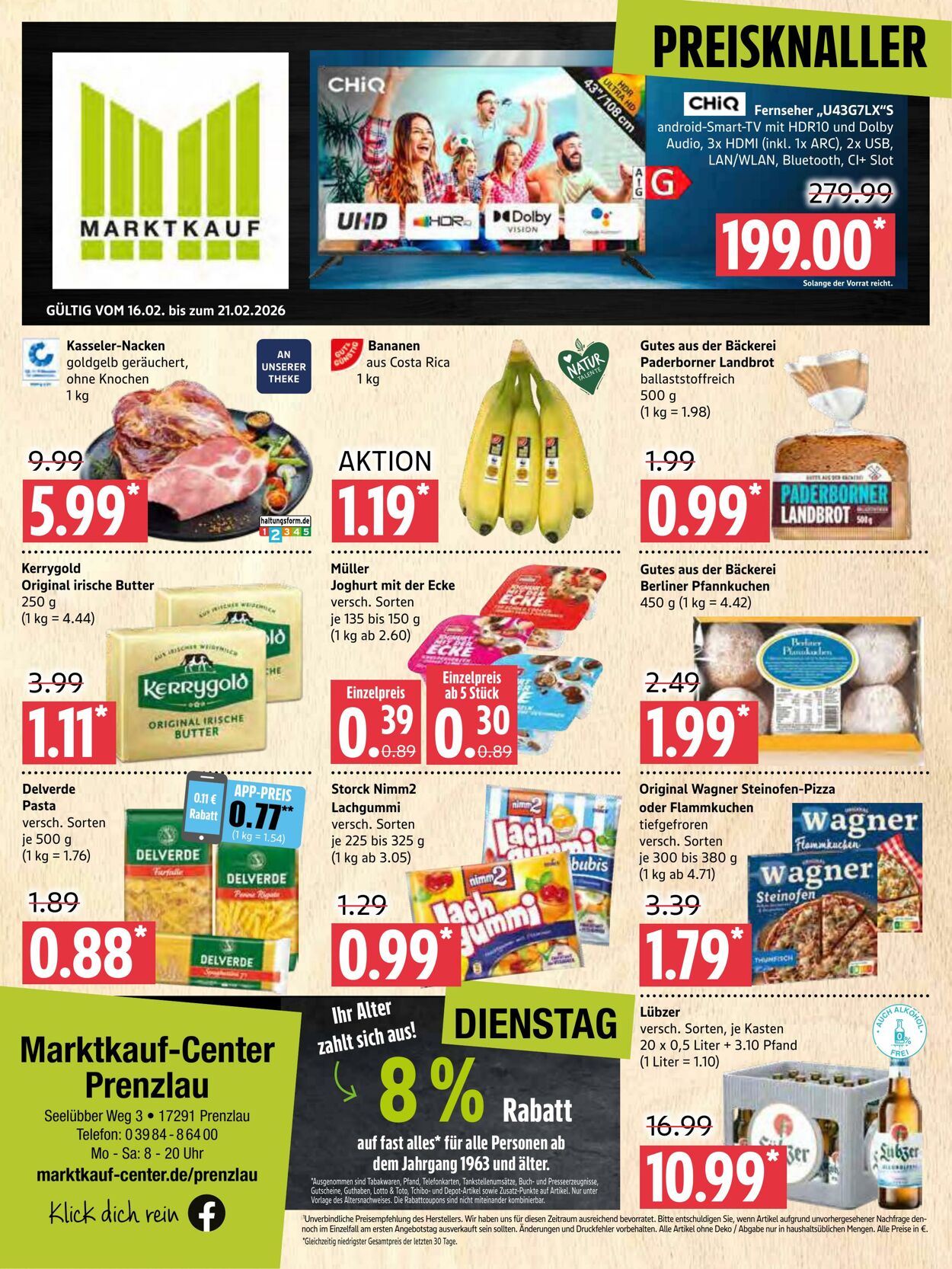 Prospekt Marktkauf 16.02.2026 - 21.02.2026