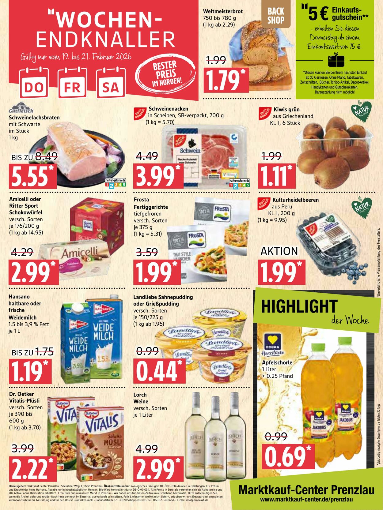 Prospekt Marktkauf 16.02.2026 - 21.02.2026