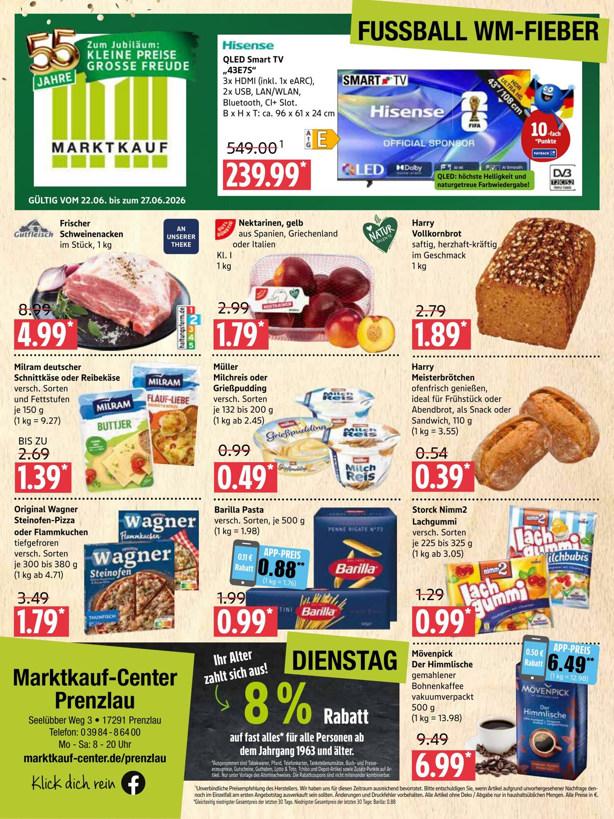 Prospekt Marktkauf 22.06.2026 - 27.06.2026