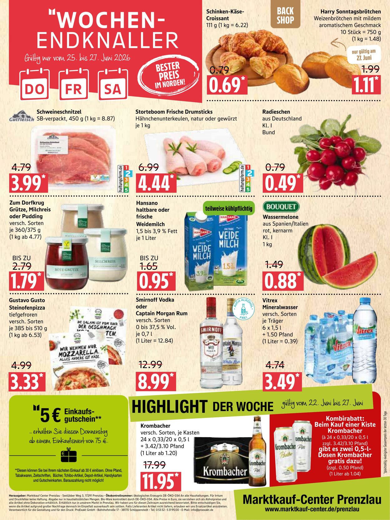 Prospekt Marktkauf 22.06.2026 - 27.06.2026