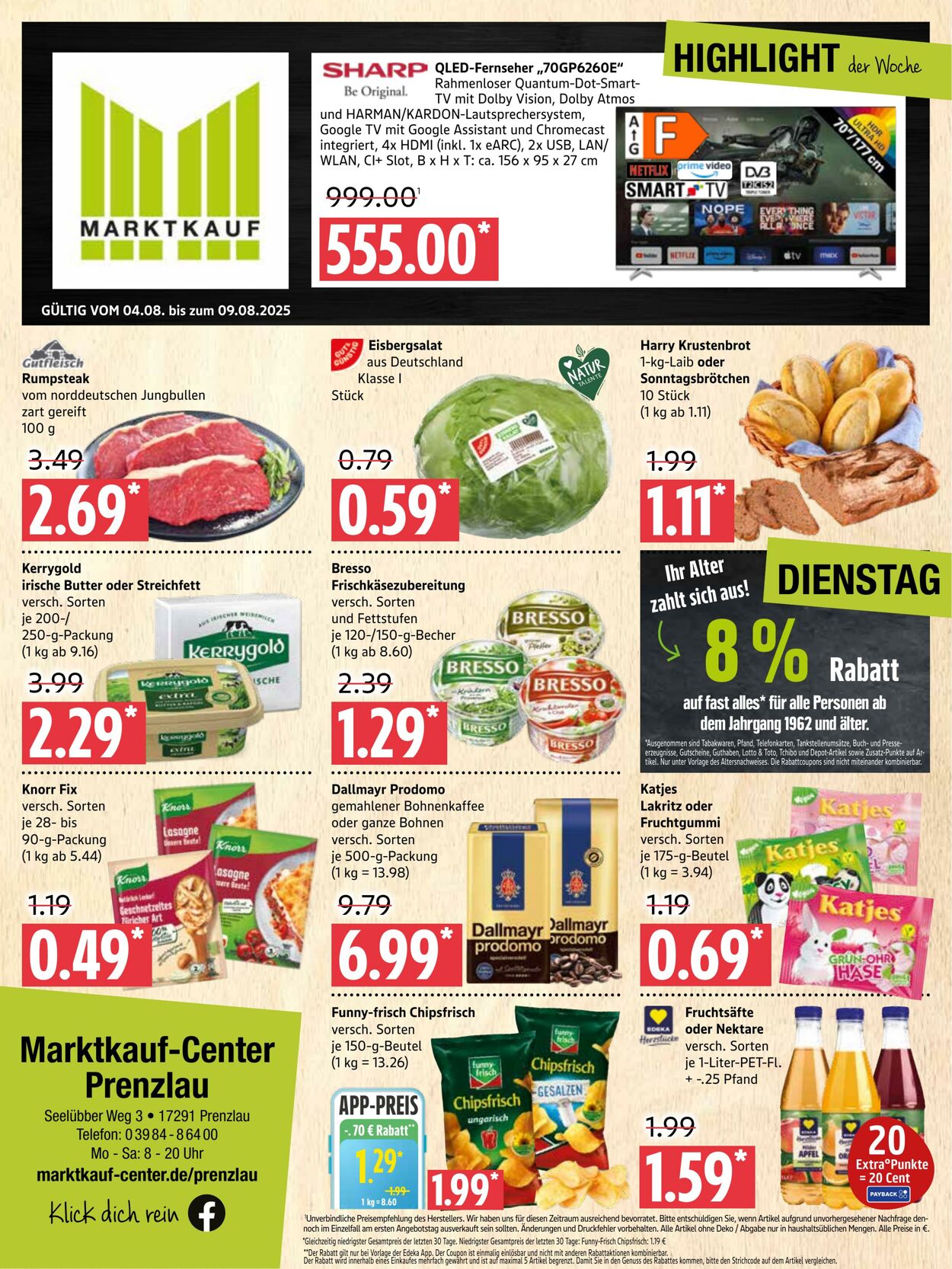 Prospekt Marktkauf 11.08.2025 - 16.08.2025
