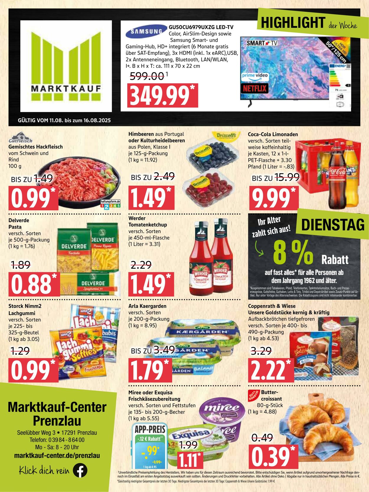 Prospekt Marktkauf 11.08.2025 - 16.08.2025
