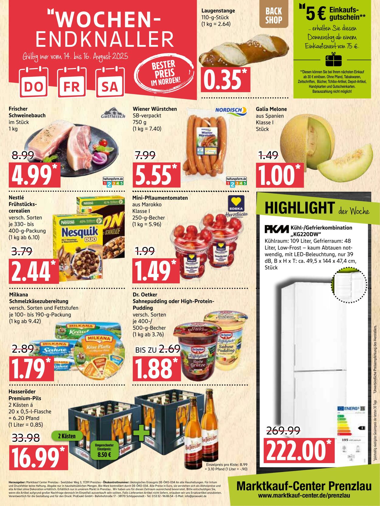 Prospekt Marktkauf 11.08.2025 - 16.08.2025