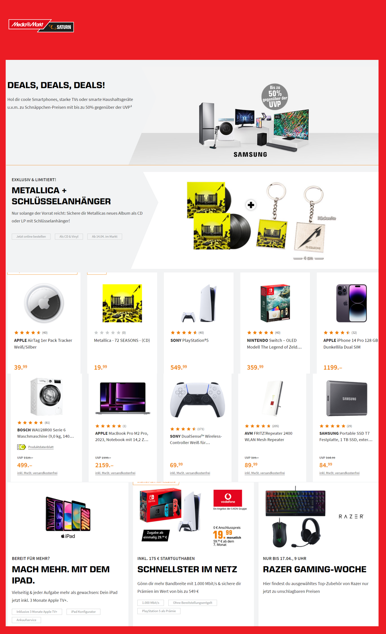 Prospekt Media Markt 08.07.2024 - 17.07.2024