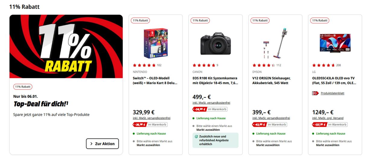 Media Markt Wöchentliche Prospekte