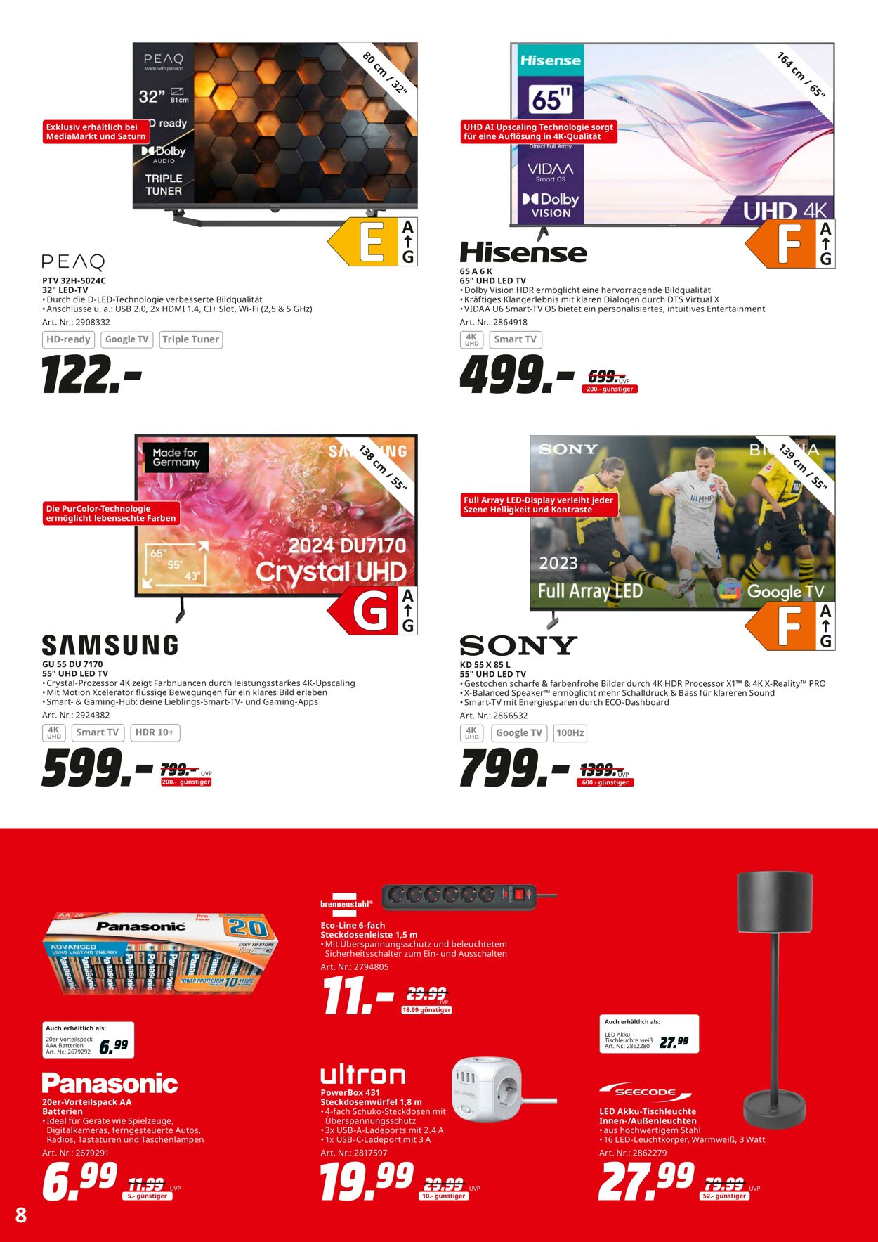 Prospekt Media Markt 08.07.2024 - 20.07.2024