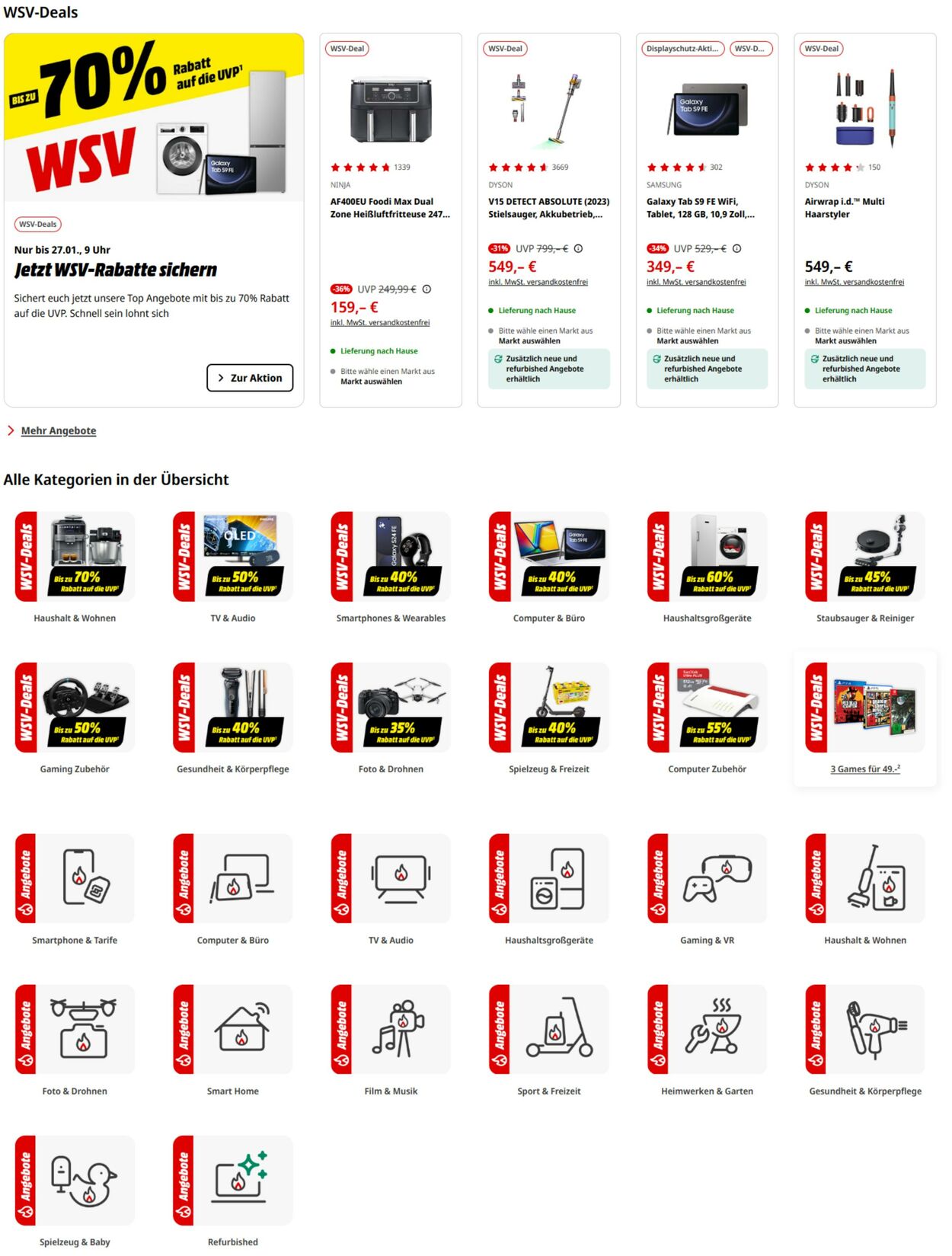 Media Markt Wöchentliche Prospekte