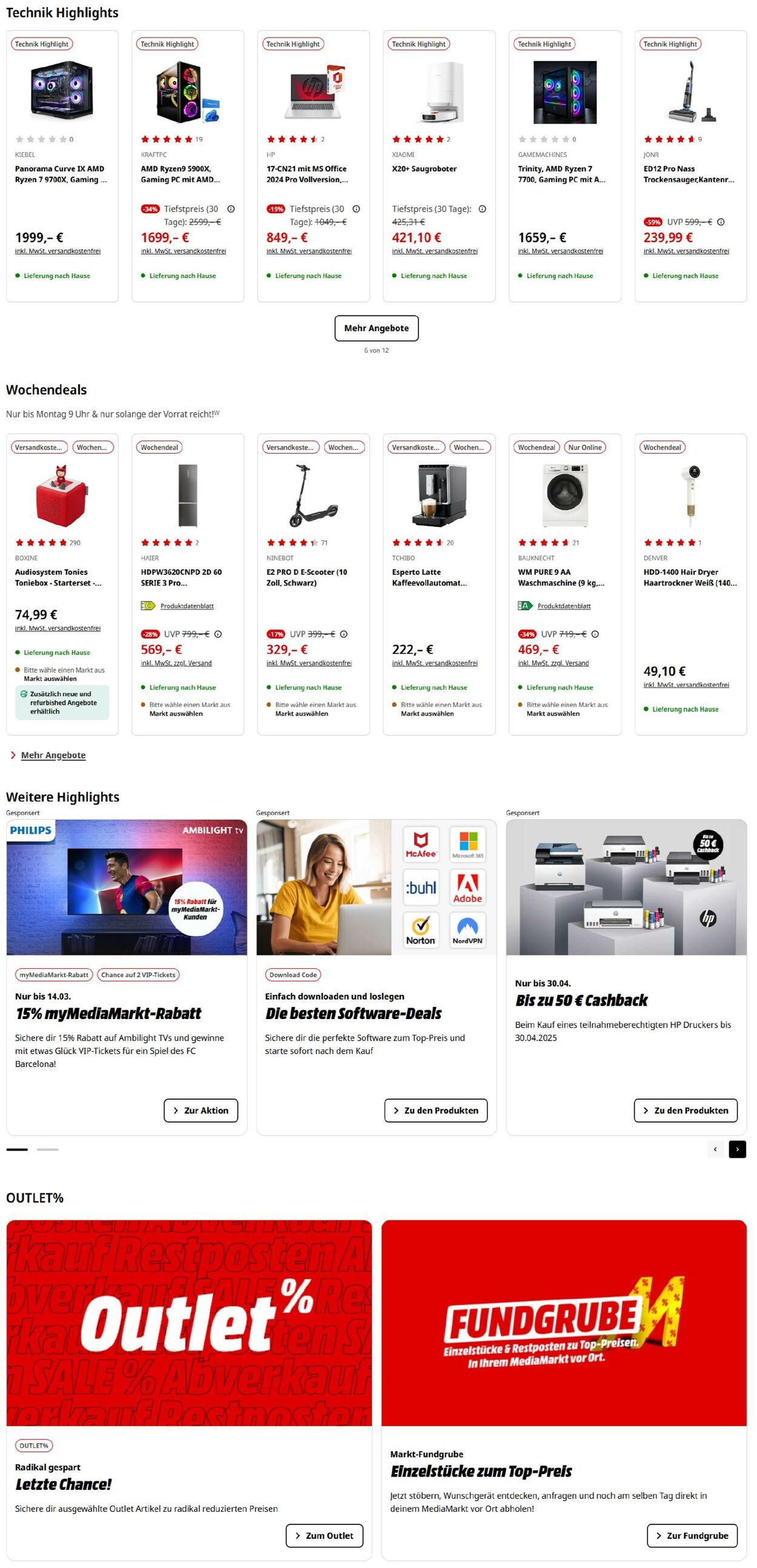 Prospekt Media Markt 10.03.2025 - 24.03.2025