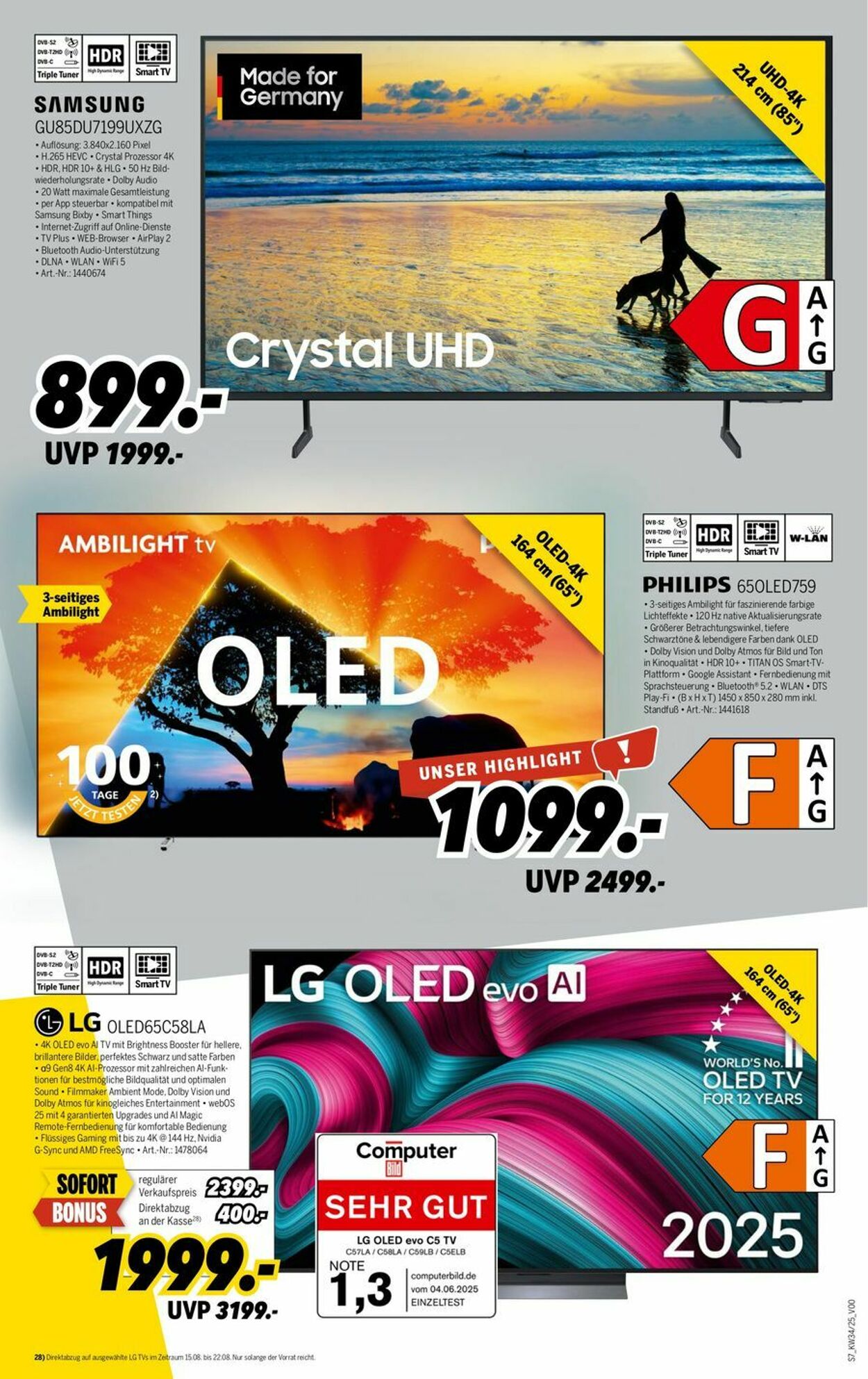 Prospekt Medimax 20.08.2025 - 03.09.2025