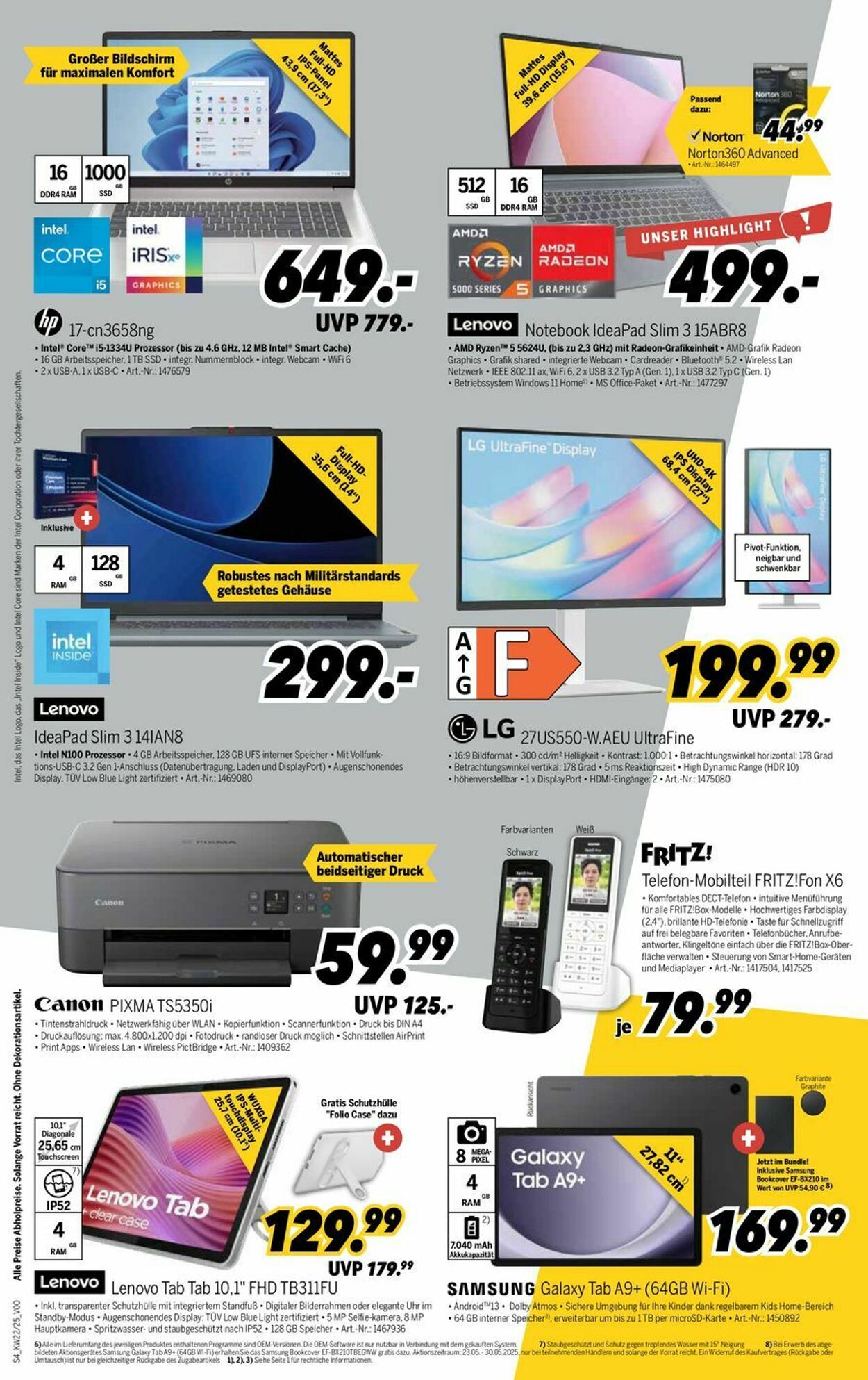 Prospekt Medimax 25.05.2025 - 08.06.2025