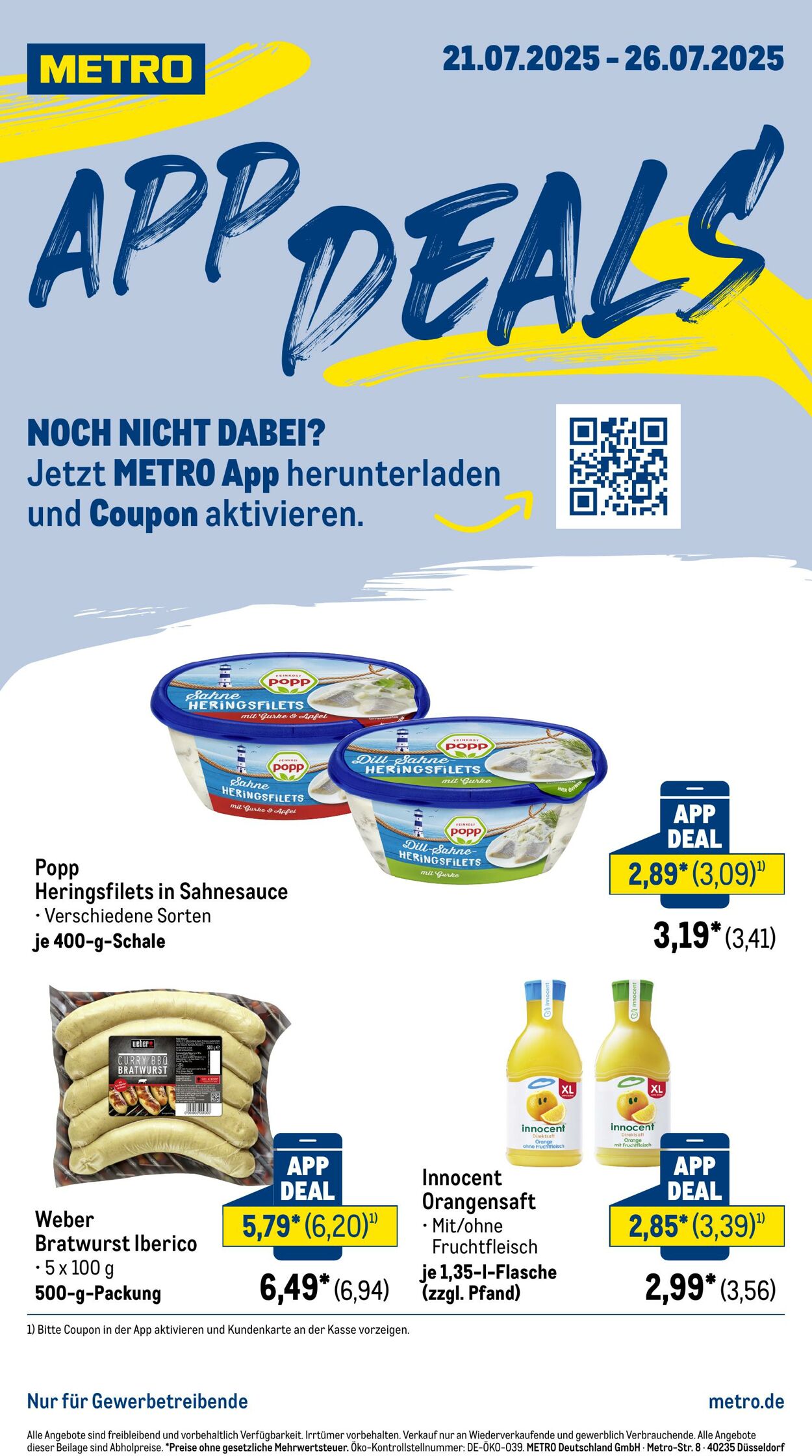 Prospekt Metro 21.07.2025 - 04.08.2025