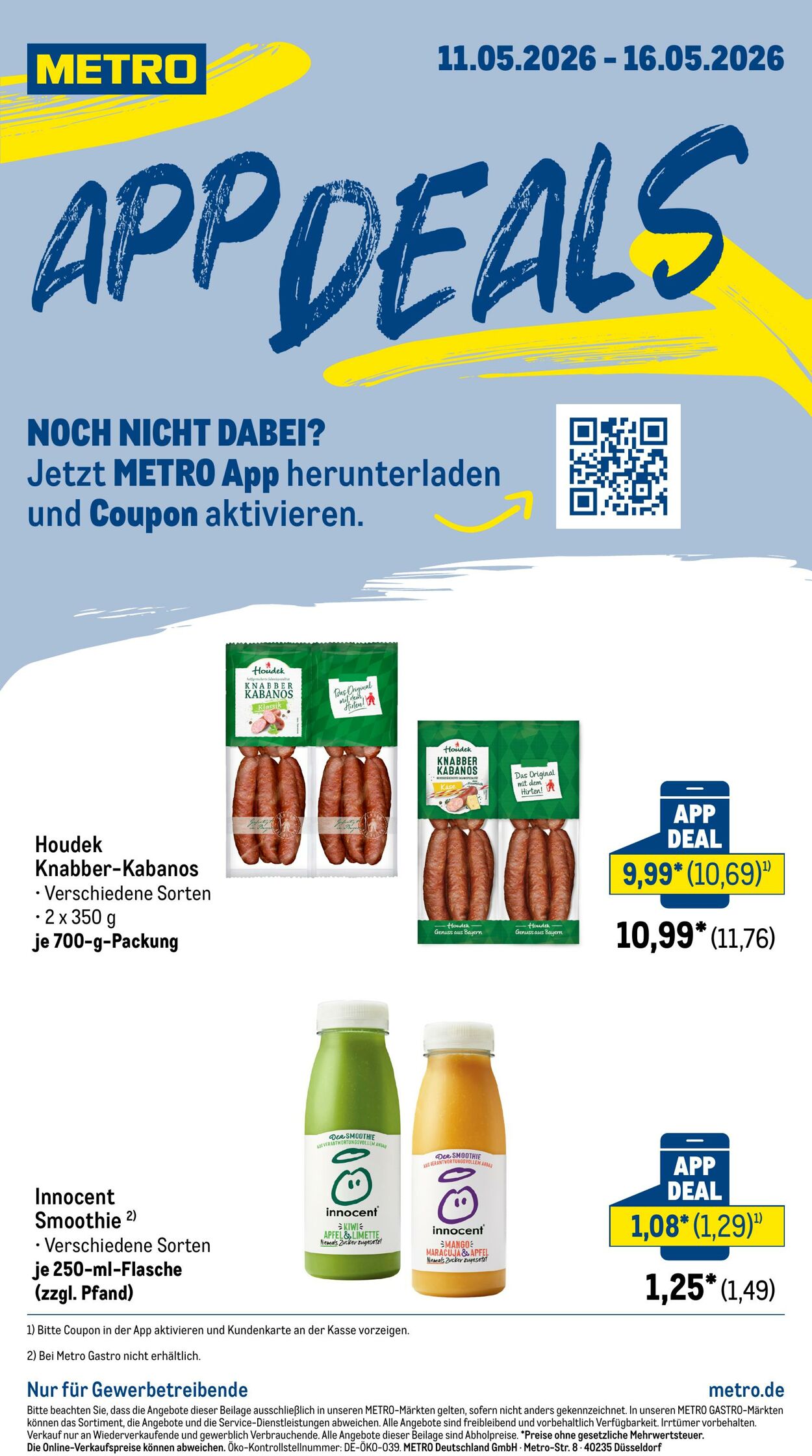 Prospekt Metro 11.05.2026 - 16.05.2026