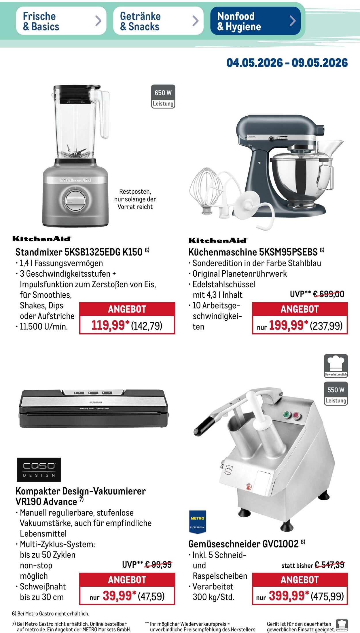 Prospekt Metro 04.05.2026 - 09.05.2026