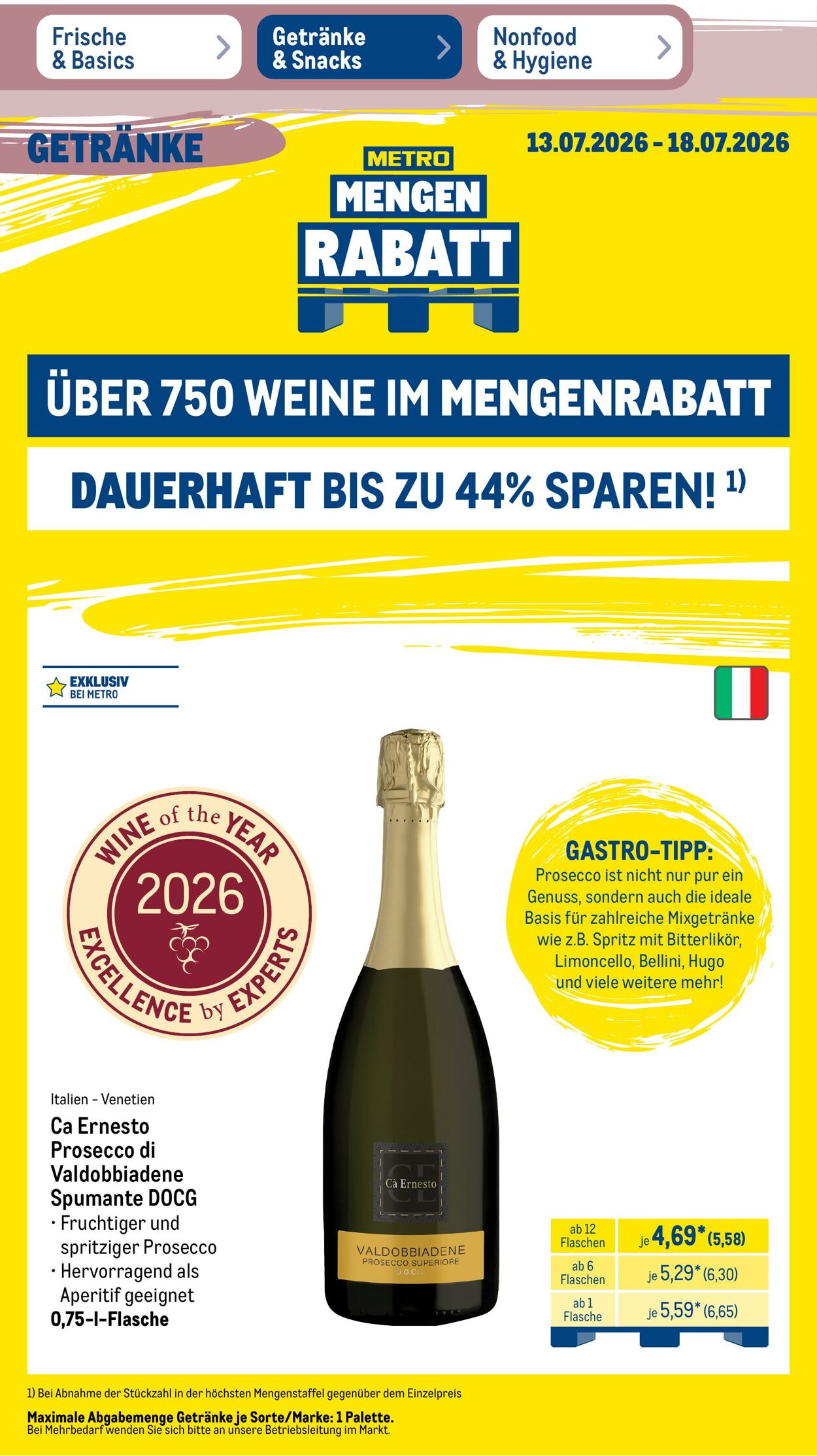 Prospekt Metro 13.07.2026 - 18.07.2026