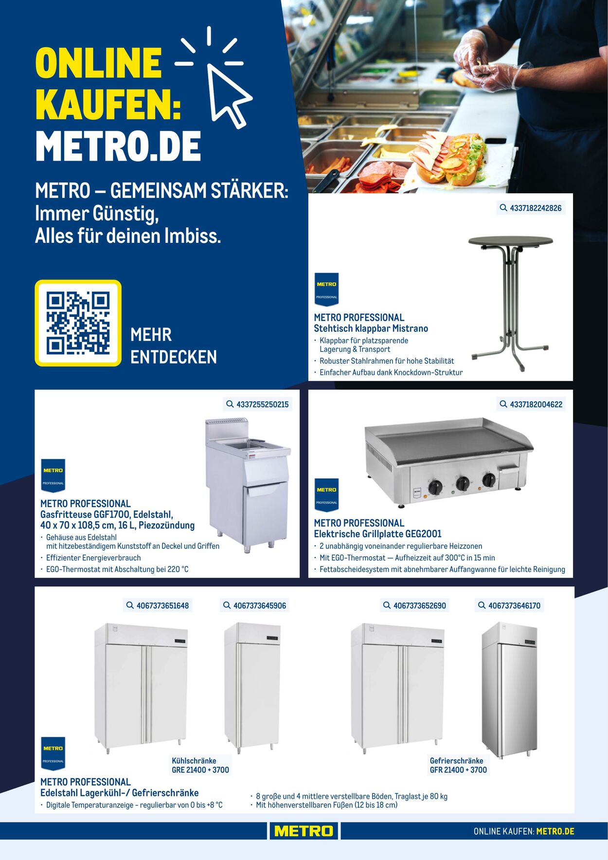 Metro Wöchentliche Prospekte