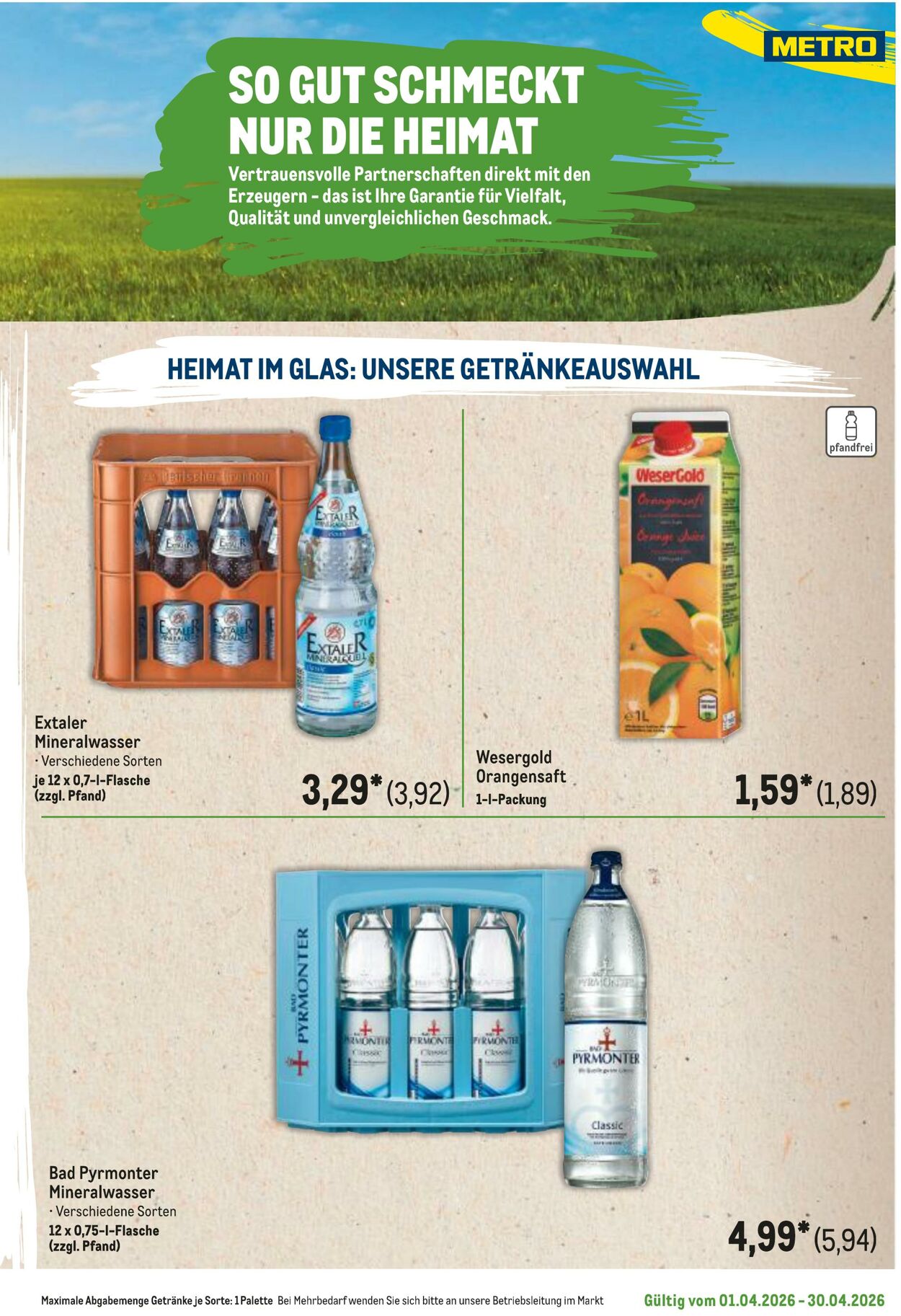 Prospekt Metro 01.04.2026 - 30.04.2026