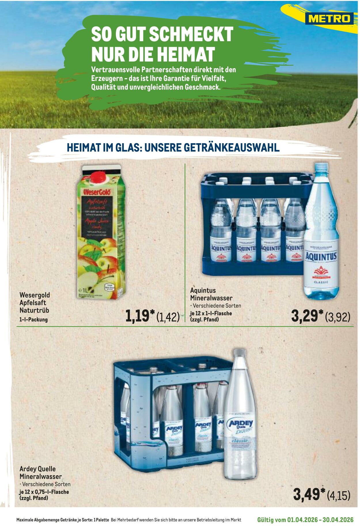 Prospekt Metro 01.04.2026 - 30.04.2026