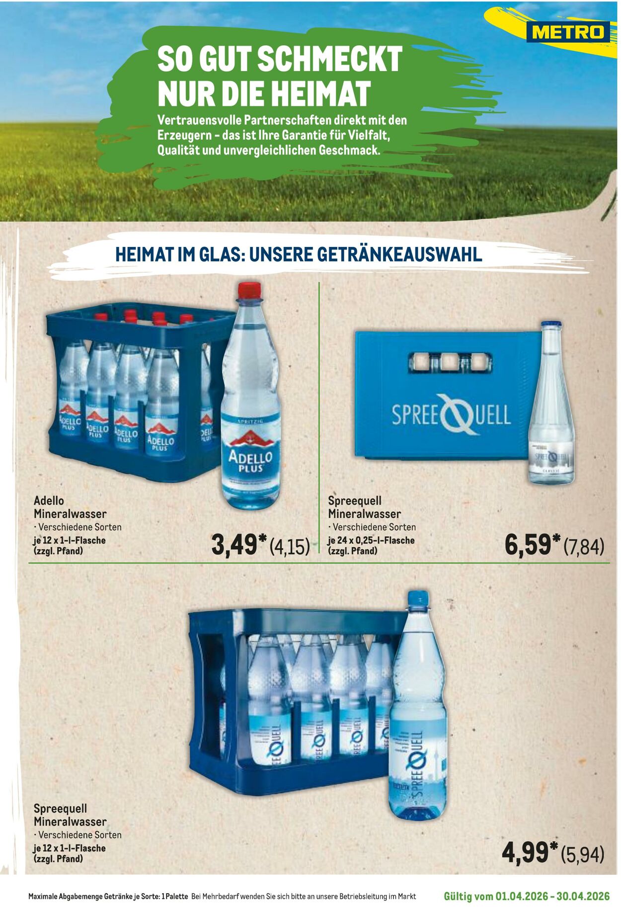 Prospekt Metro 01.04.2026 - 30.04.2026
