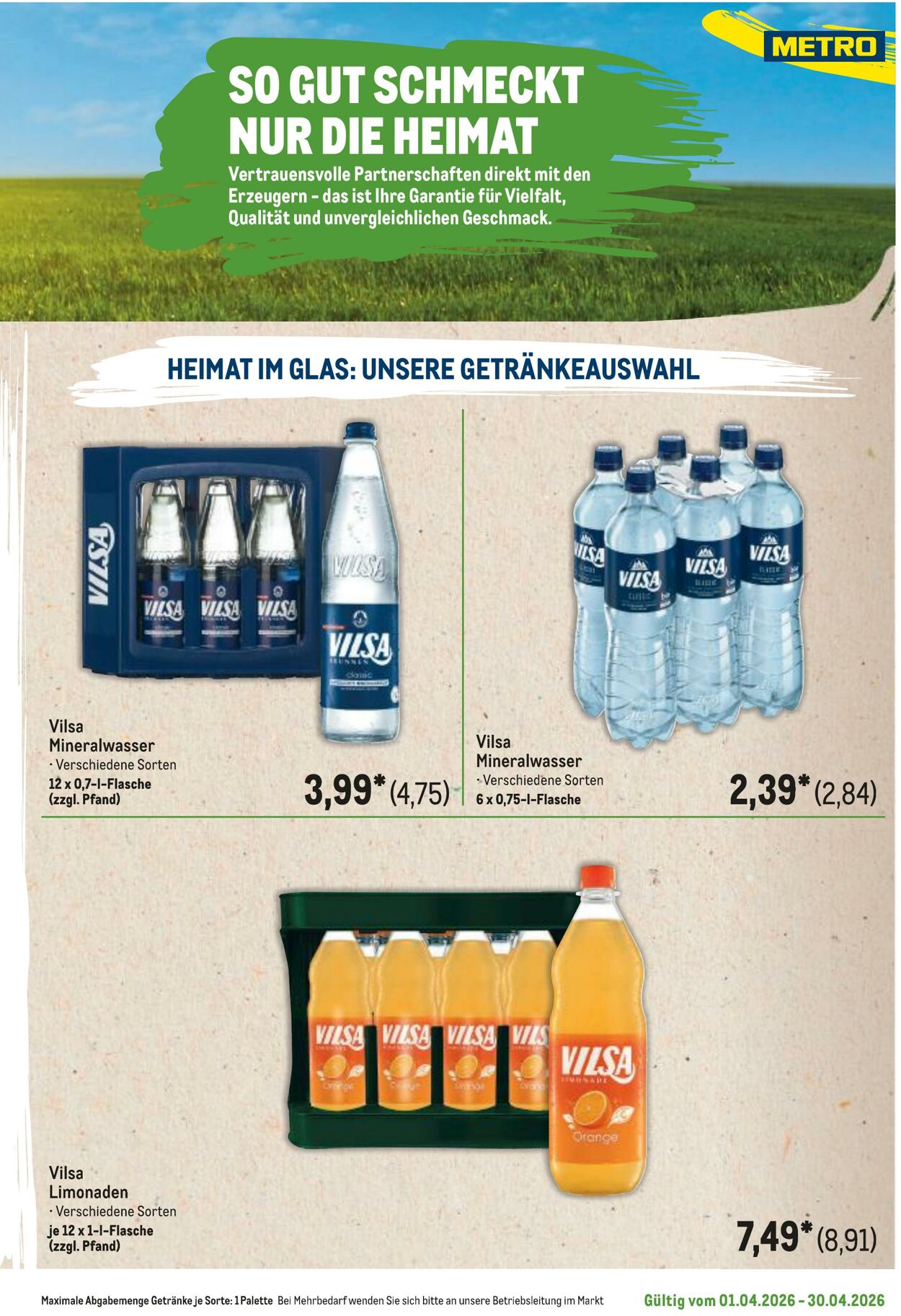 Prospekt Metro 01.04.2026 - 30.04.2026