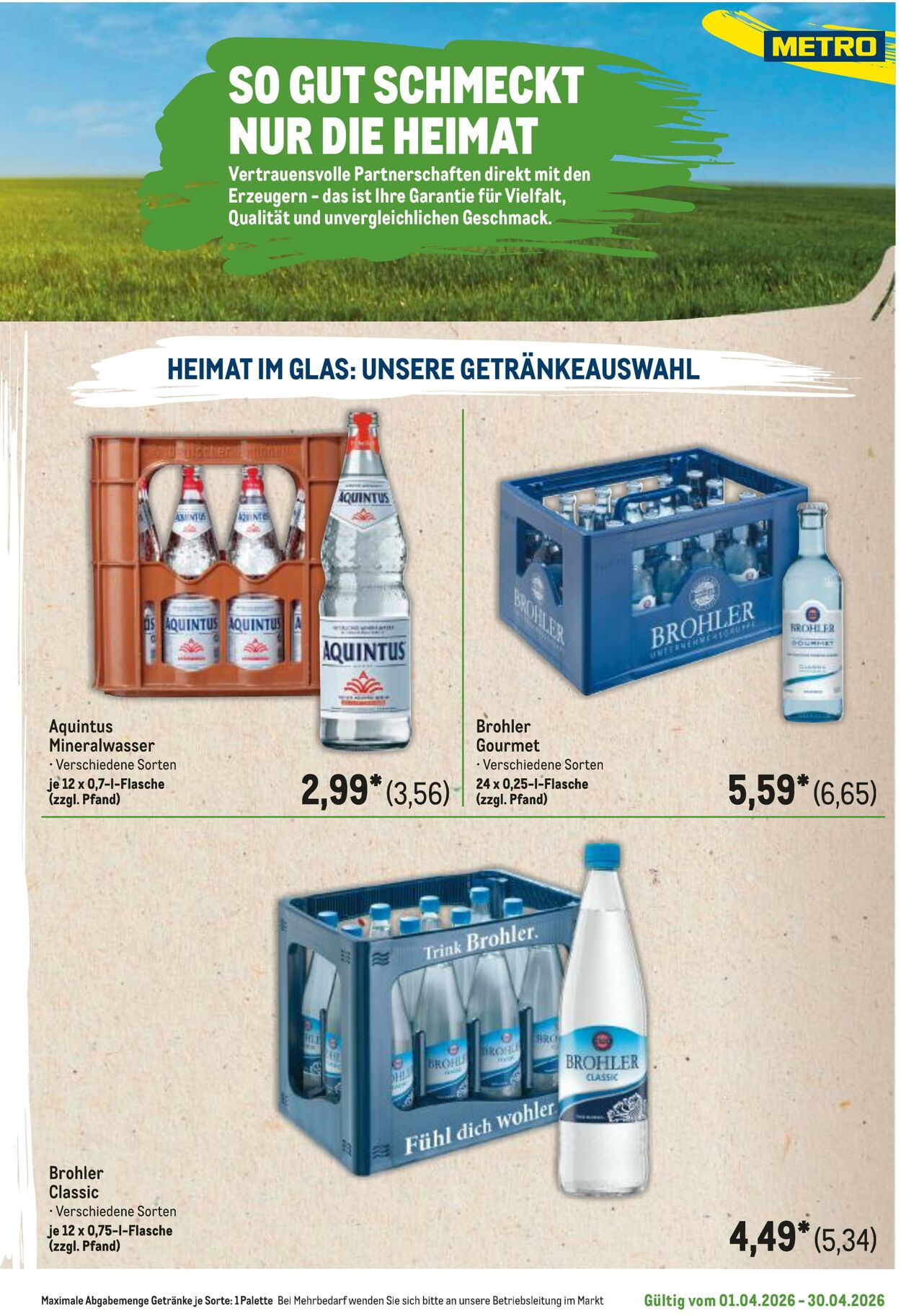 Prospekt Metro 01.04.2026 - 30.04.2026