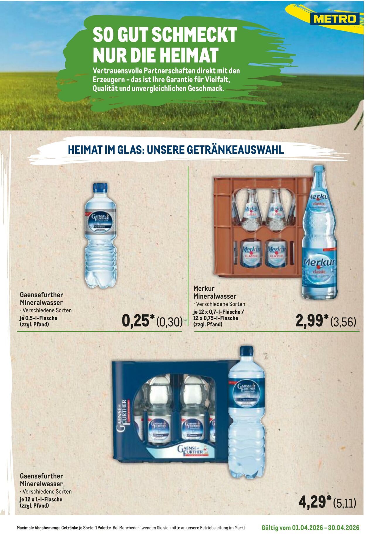 Prospekt Metro 01.04.2026 - 30.04.2026