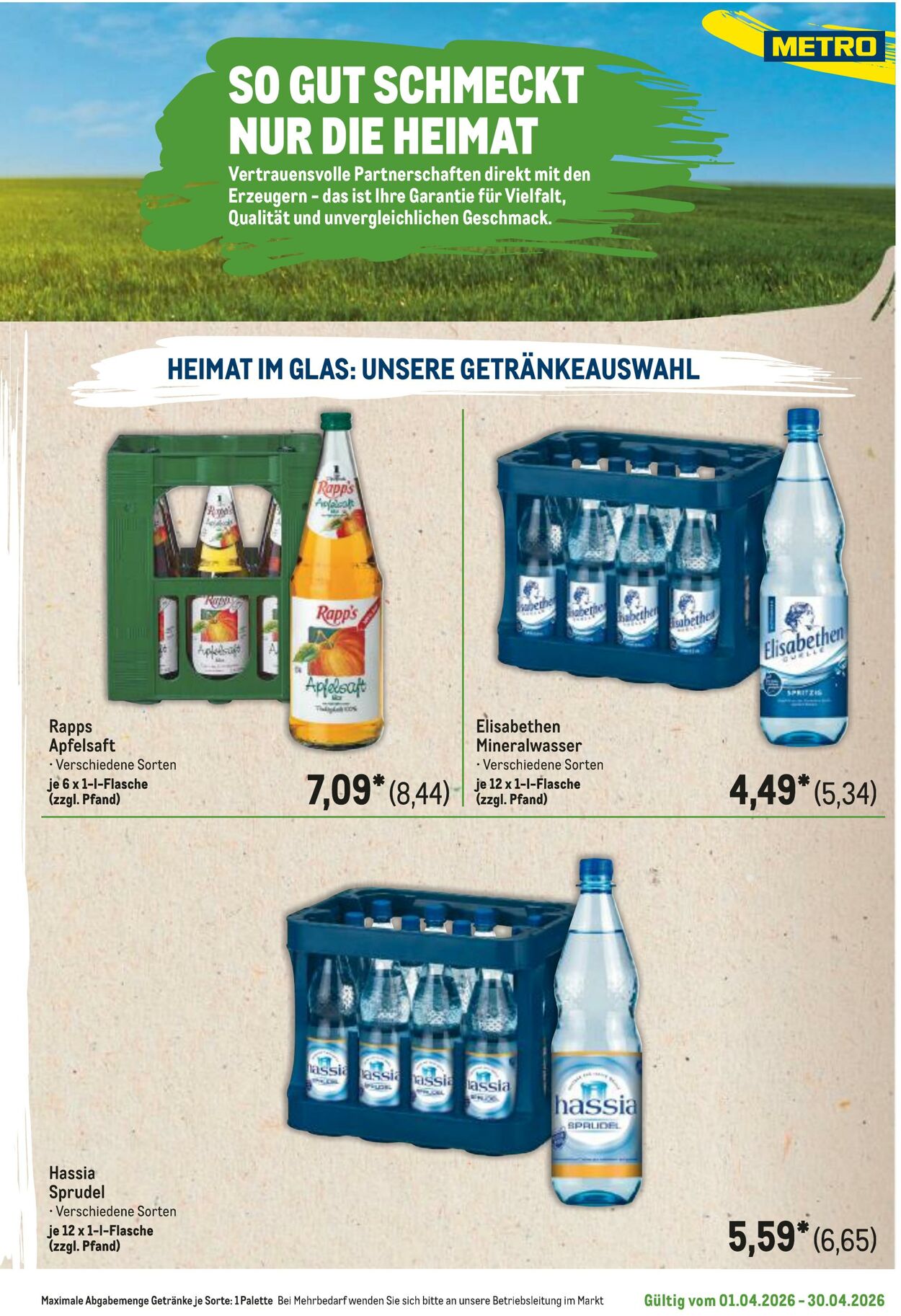 Prospekt Metro 01.04.2026 - 30.04.2026