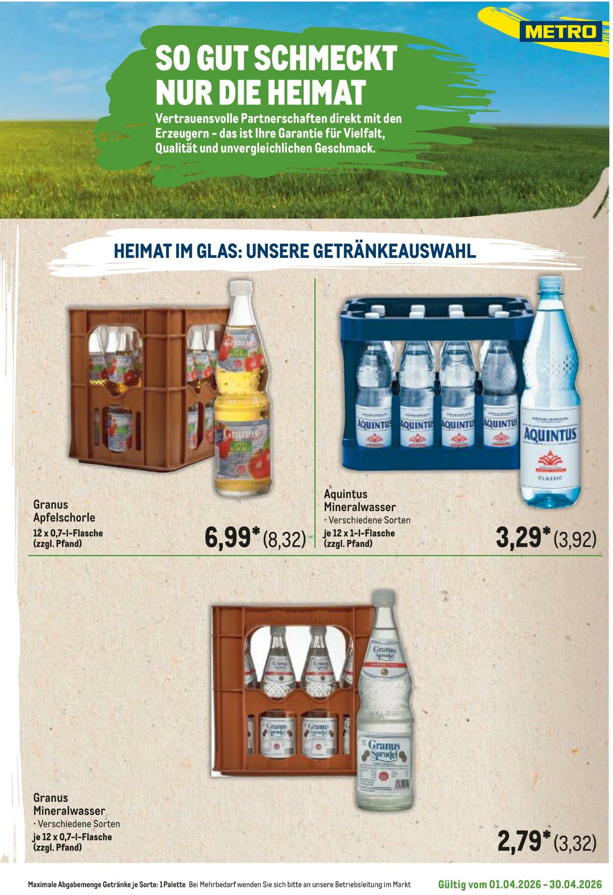 Prospekt Metro 01.04.2026 - 30.04.2026
