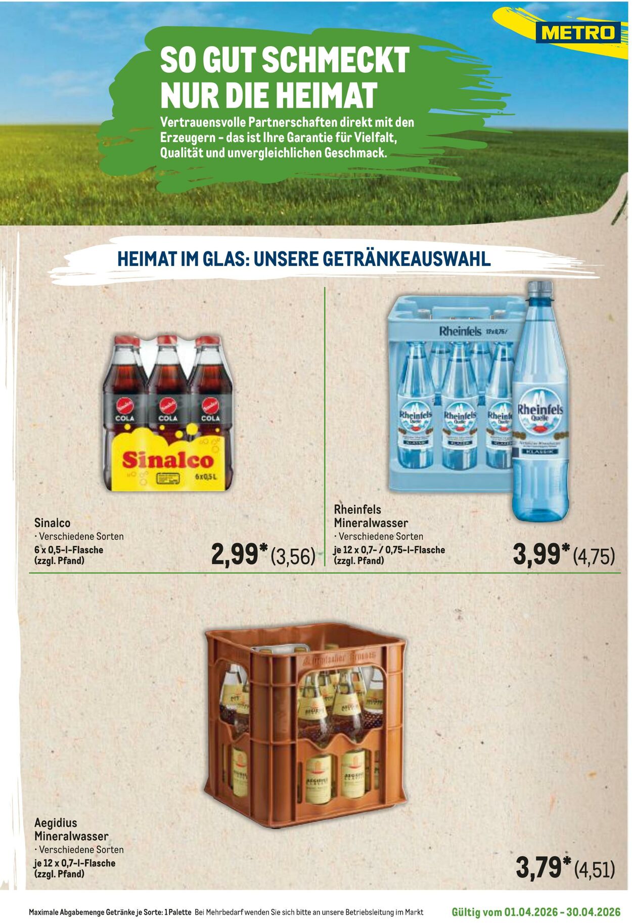 Prospekt Metro 01.04.2026 - 30.04.2026